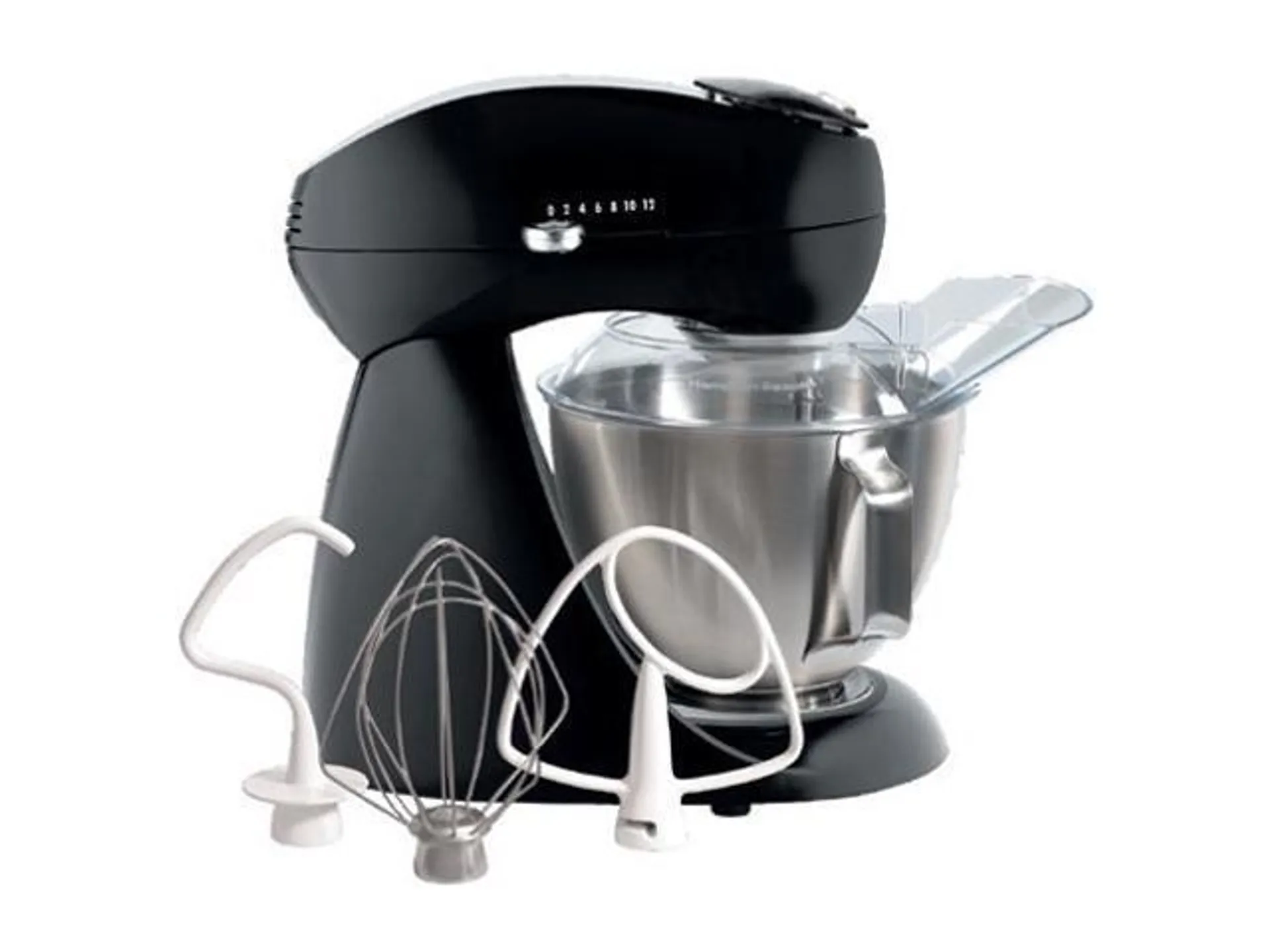 Hamilton Beach 63227 Eclectrics Licorice All-Metal Stand Mixer Black