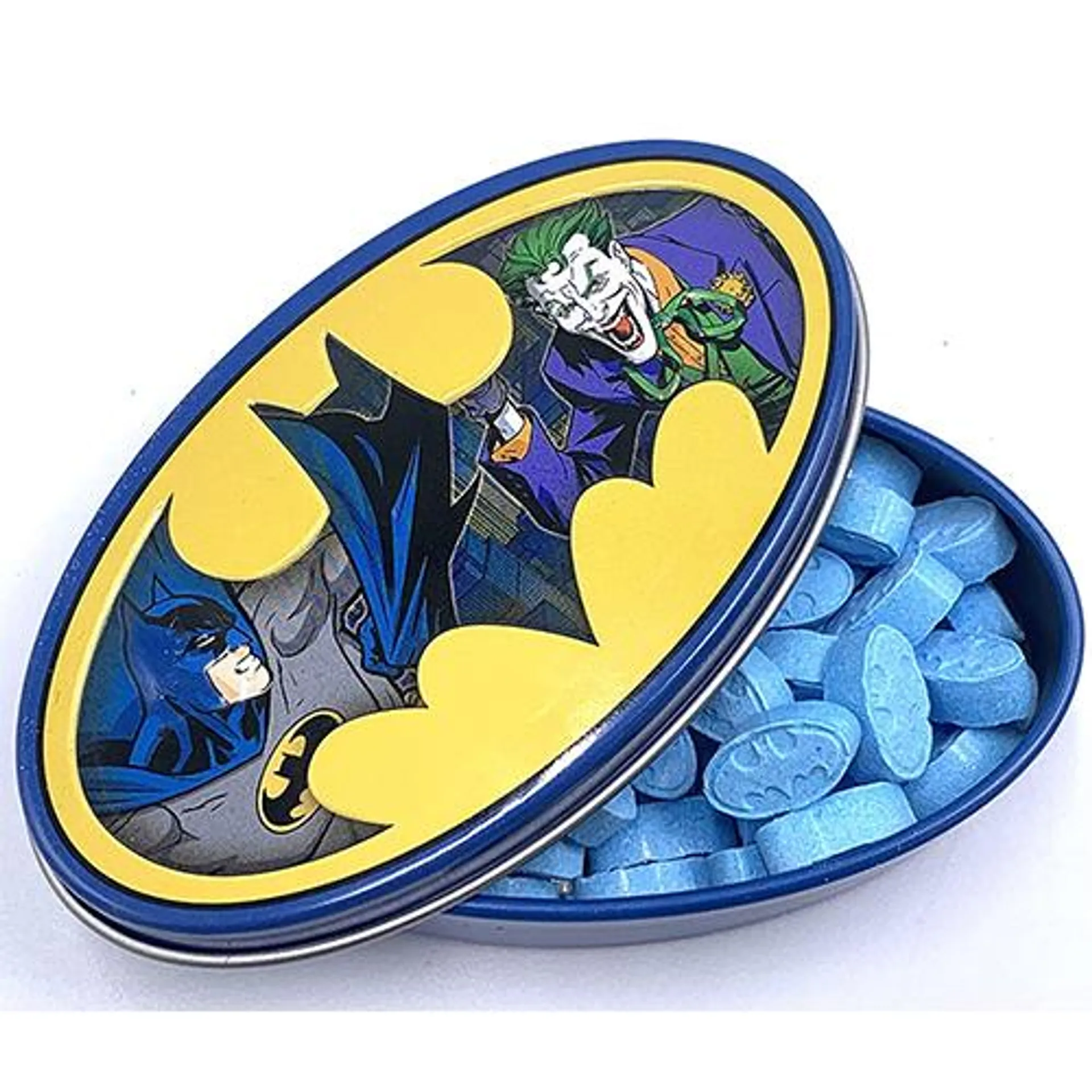 Boston America - Candy Tin - BATMAN NEMESIS (Sour Blue Raspberry Candies)