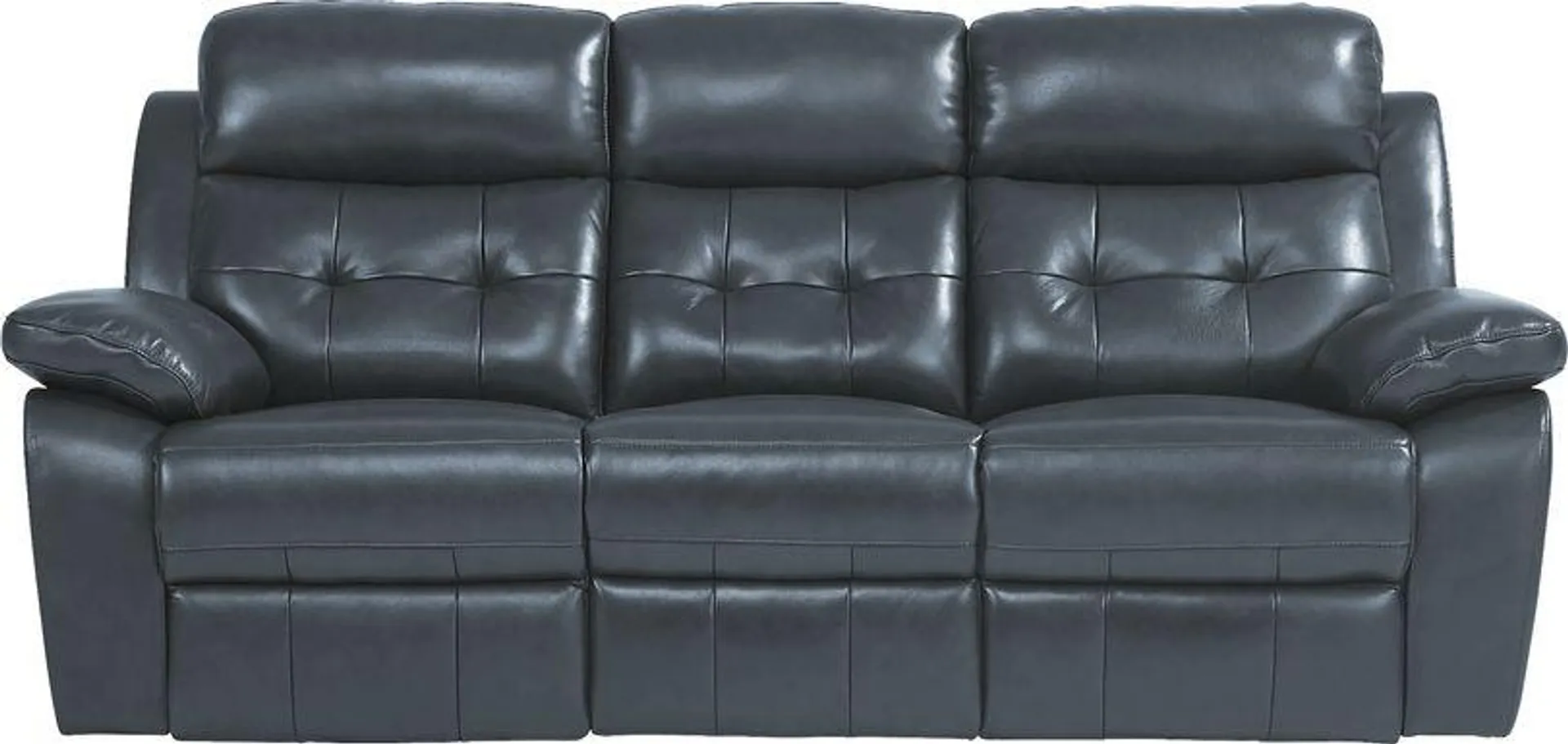 Antonin Leather Non-Power Reclining Sofa