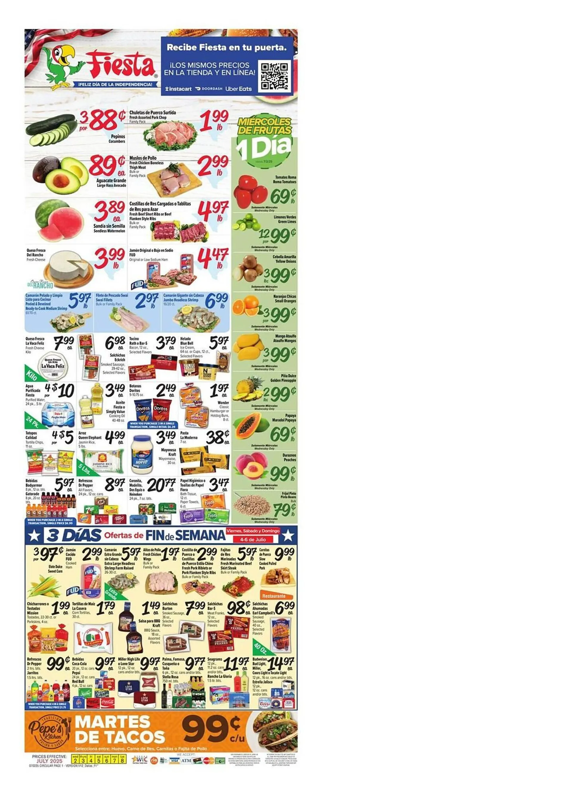 Fiesta Mart Weekly Ad - 1