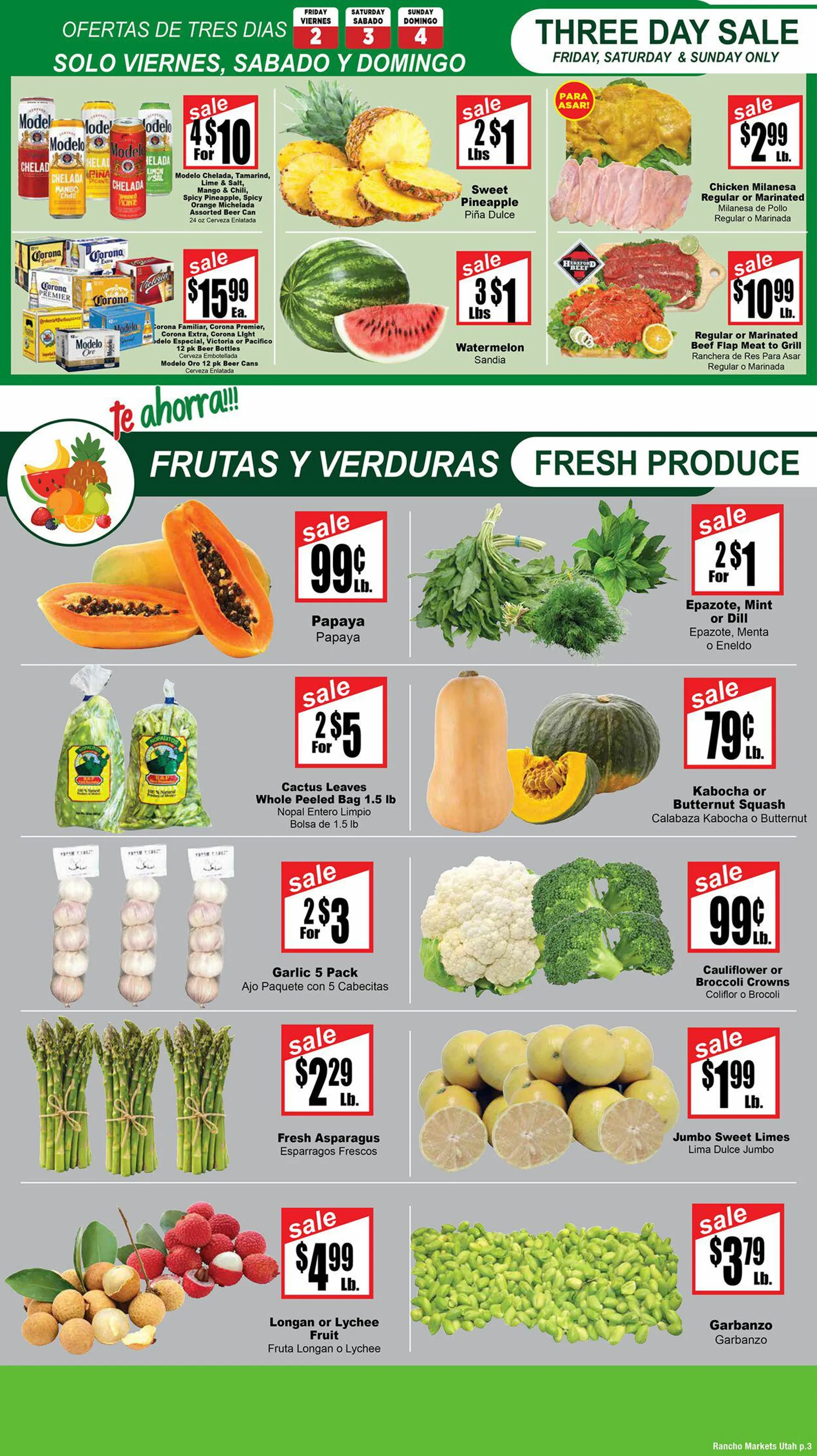 Rancho Markets Current weekly ad - 3