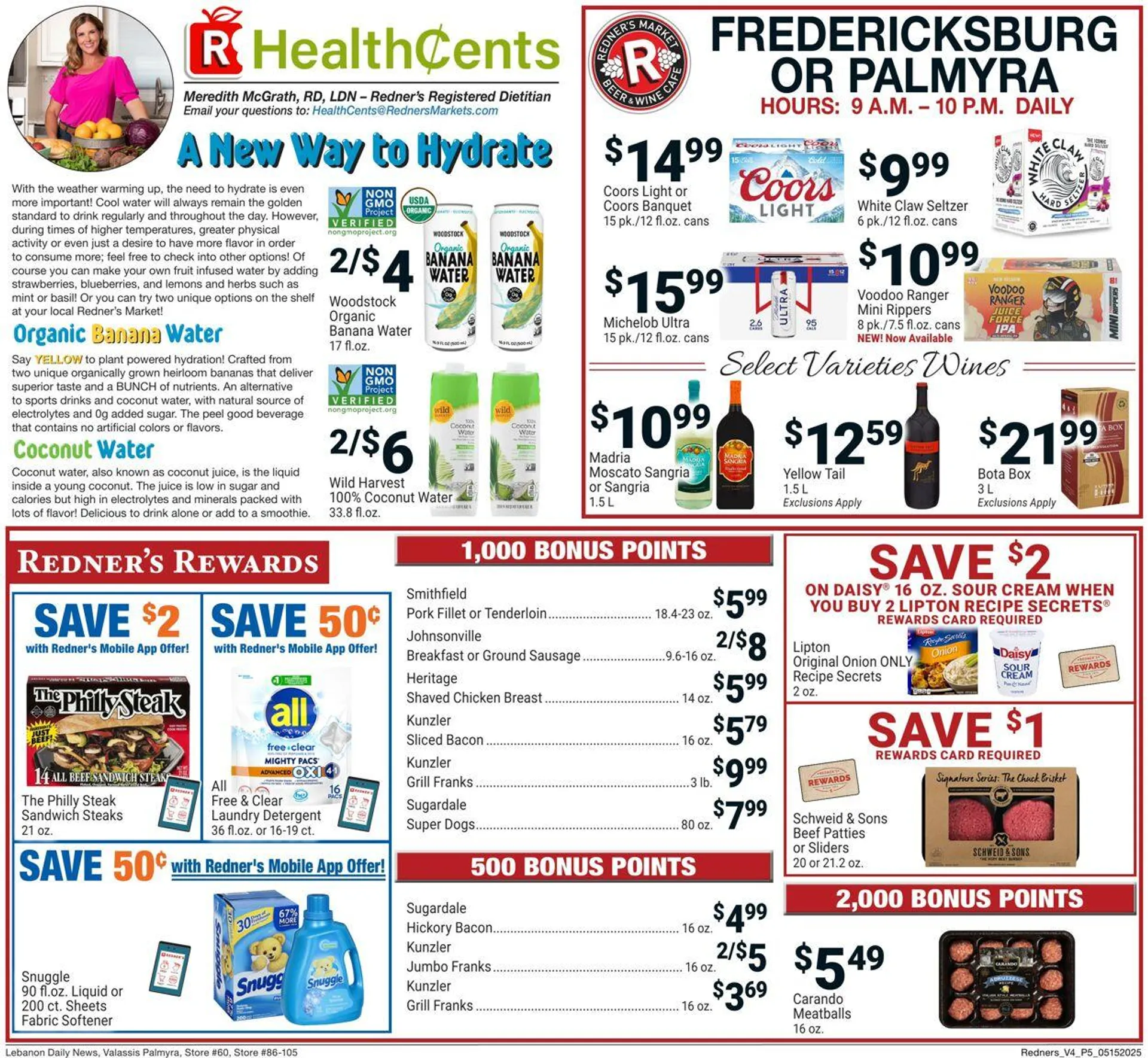 Weekly ad Redner’s Warehouse Market Current weekly ad from May 15 to May 21 2025 - Page 5