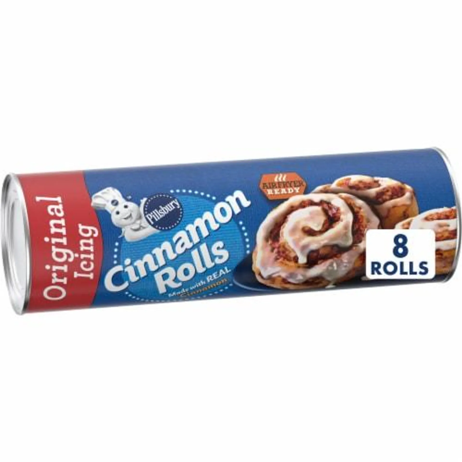 Pillsbury Cinnamon Rolls Refrigerated Pastry Dough with Original Icing