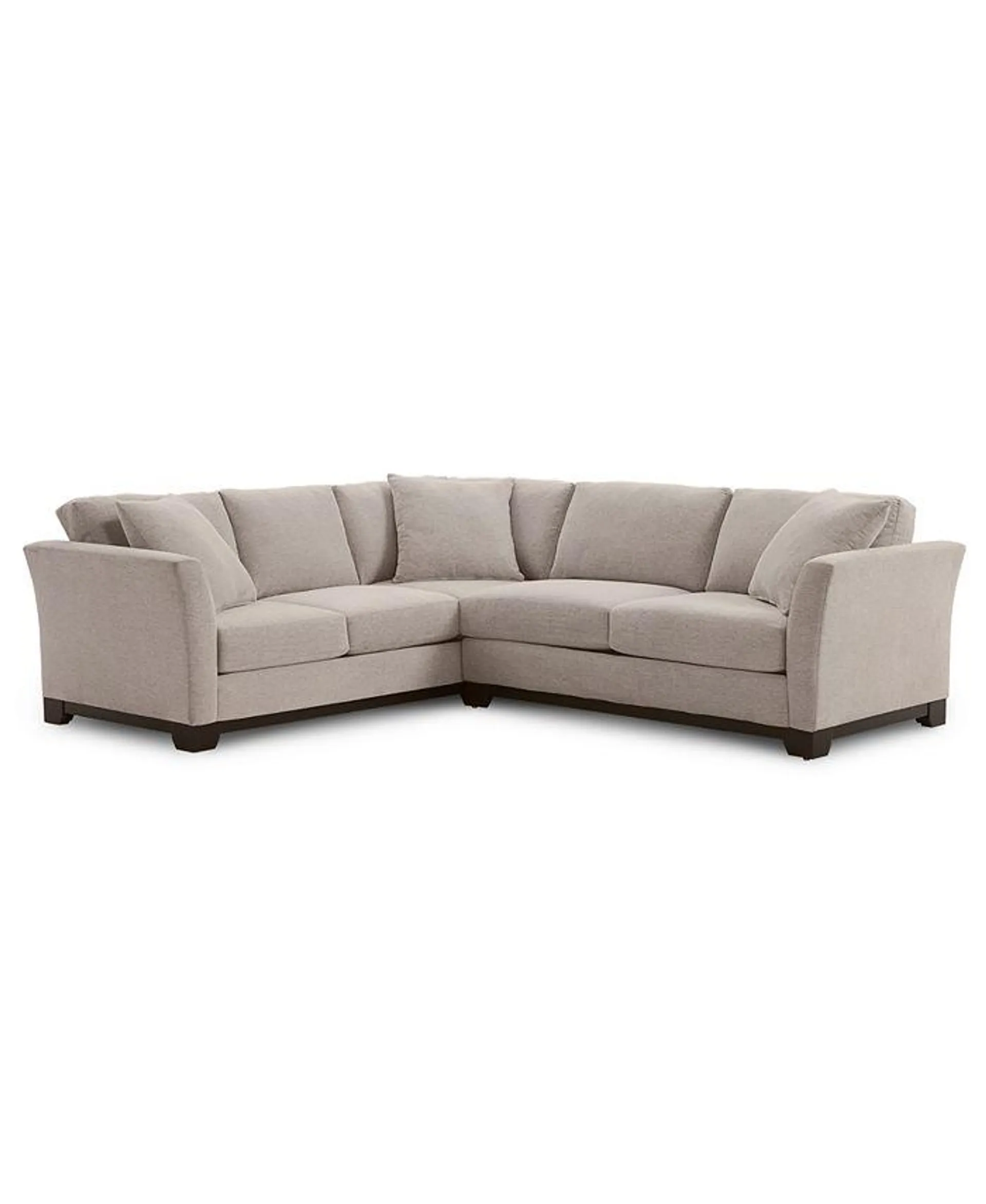 Elliot II 108" Fabric 2-Pc. Apartment Sectional Sofa, Created for Macy's