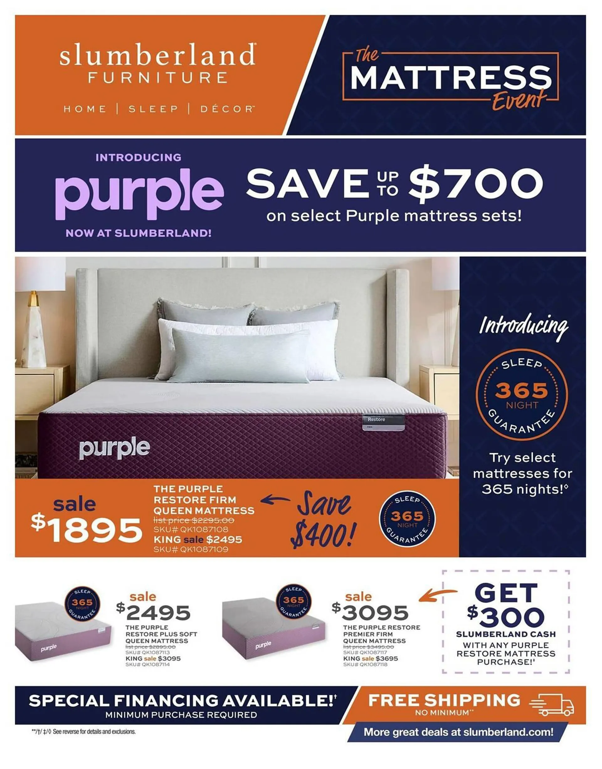 Weekly ad Slumberland Furniture Weekly Ad from January 25 to January 31 2024 - Page 