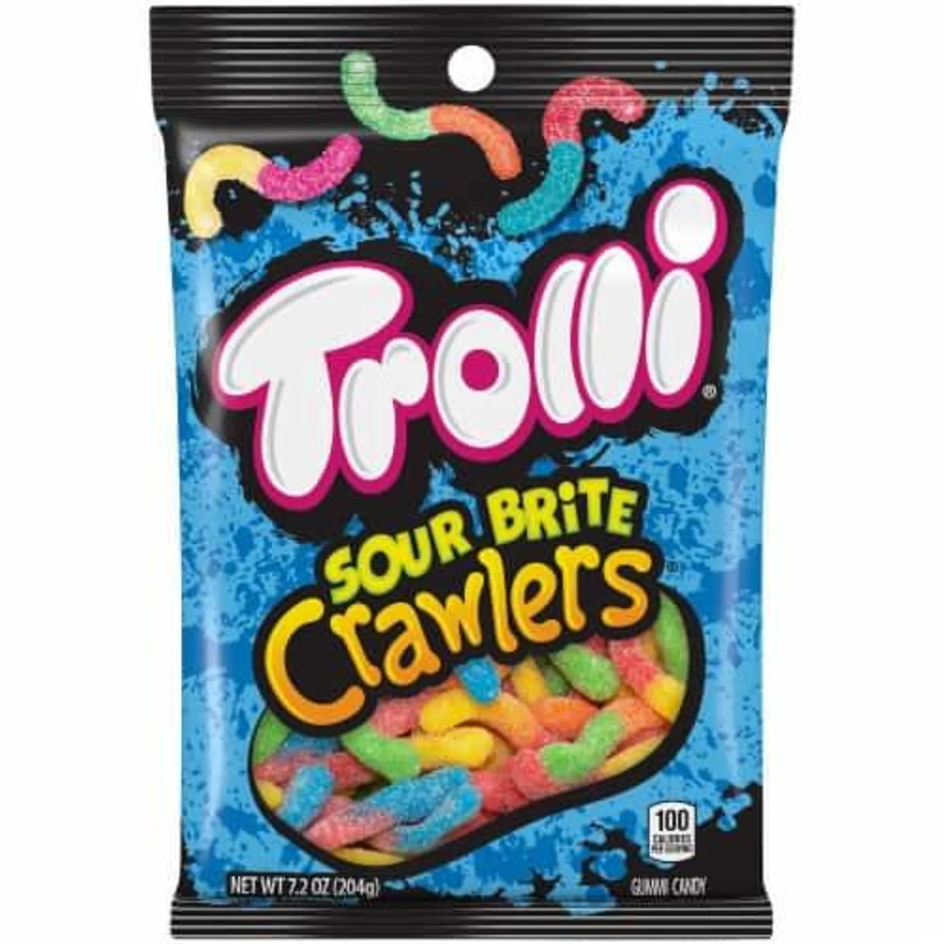 Trolli® Sour Brite Crawlers® Gummy Candy Bag