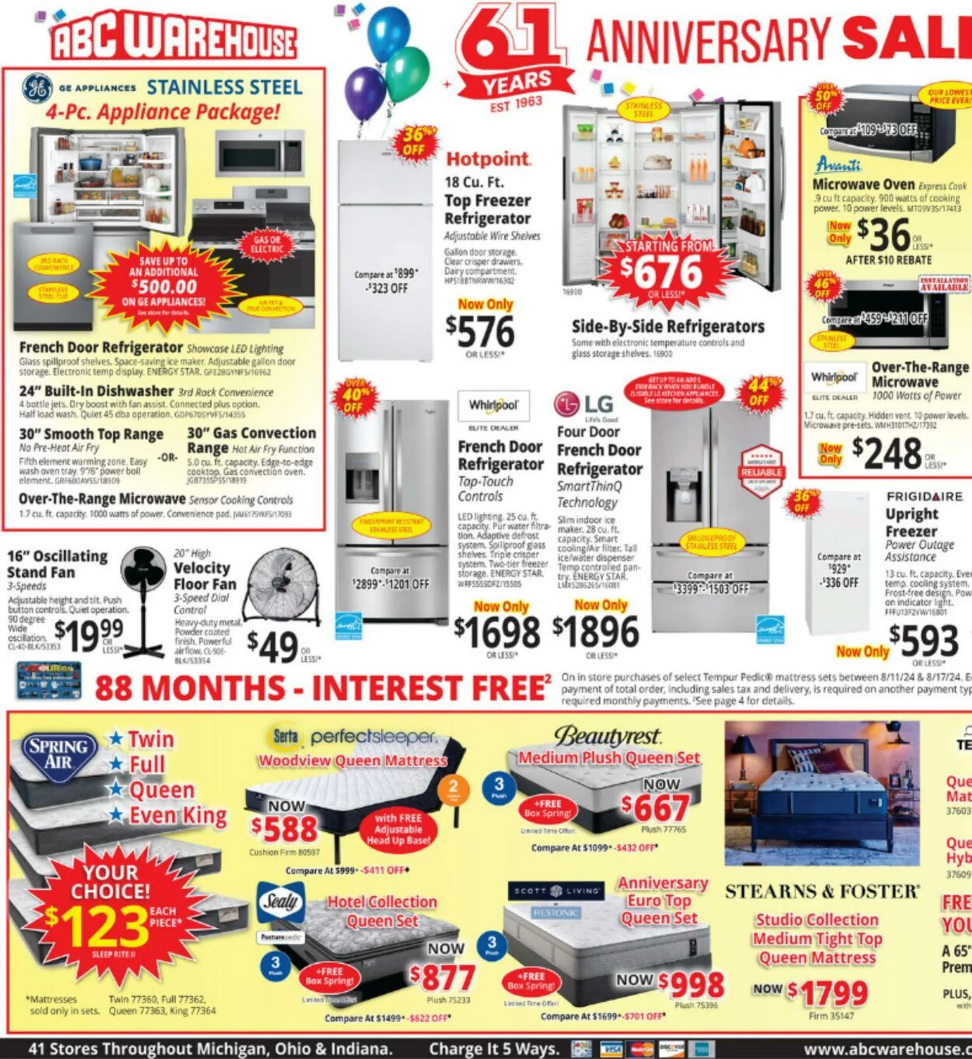 Weekly ad ABC Warehouse Current weekly ad from August 11 to August 17 2024 - Page 2