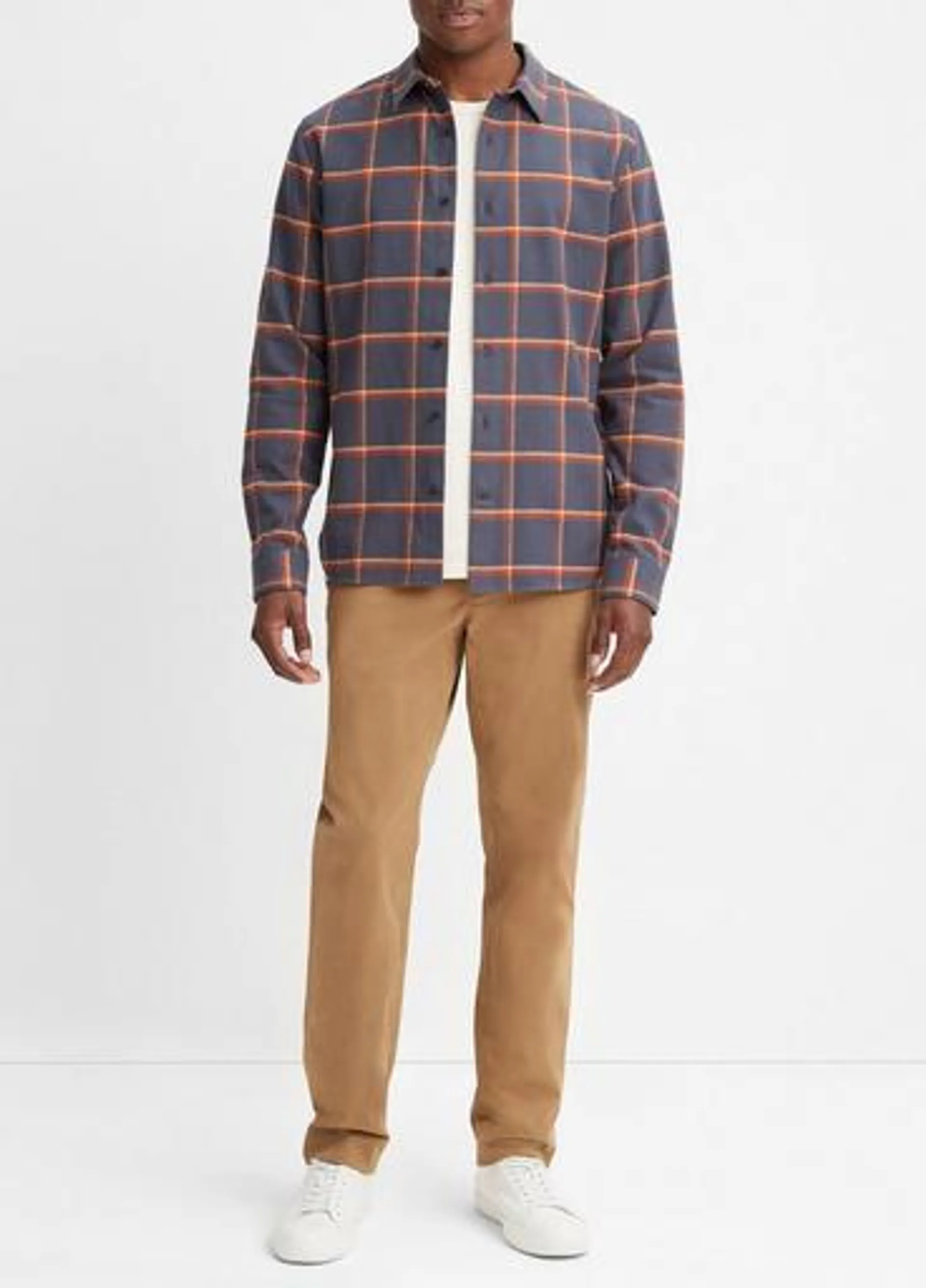 Skipton Plaid Long-Sleeve Shirt