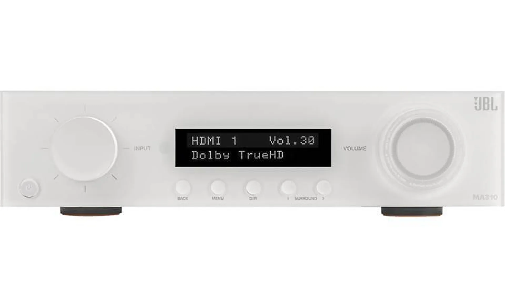 JBL MA310 5.2-channel home theater receiver with Bluetooth® (White)