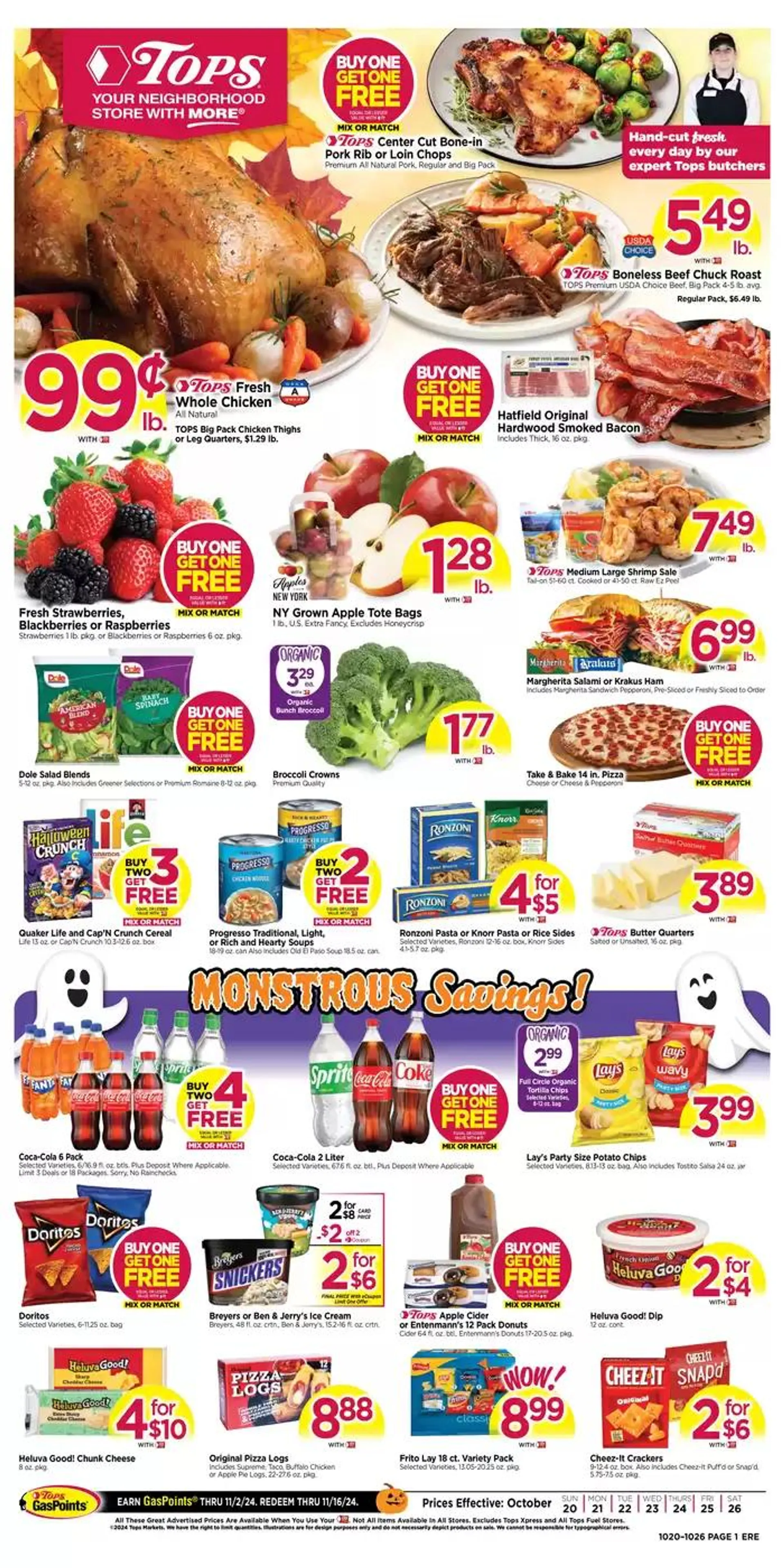 Weekly ad New offers to discover from October 20 to October 26 2024 - Page 1