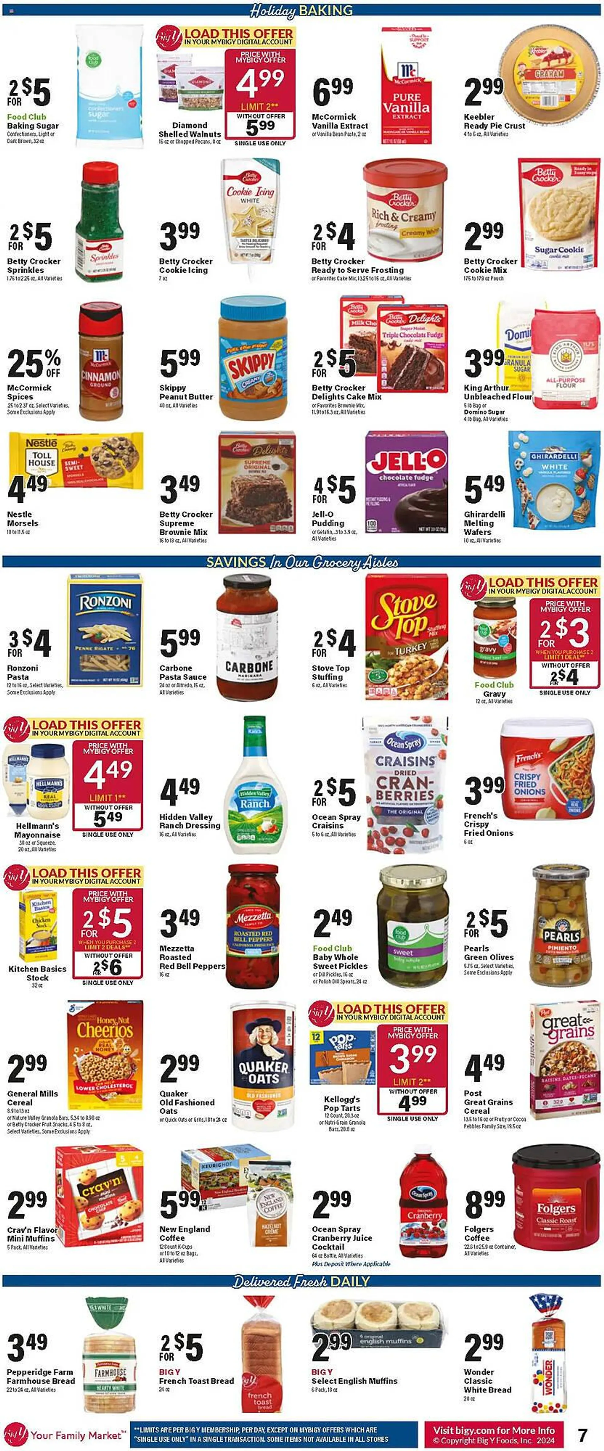 Weekly ad Big Y Weekly Ad from December 19 to December 24 2024 - Page 12