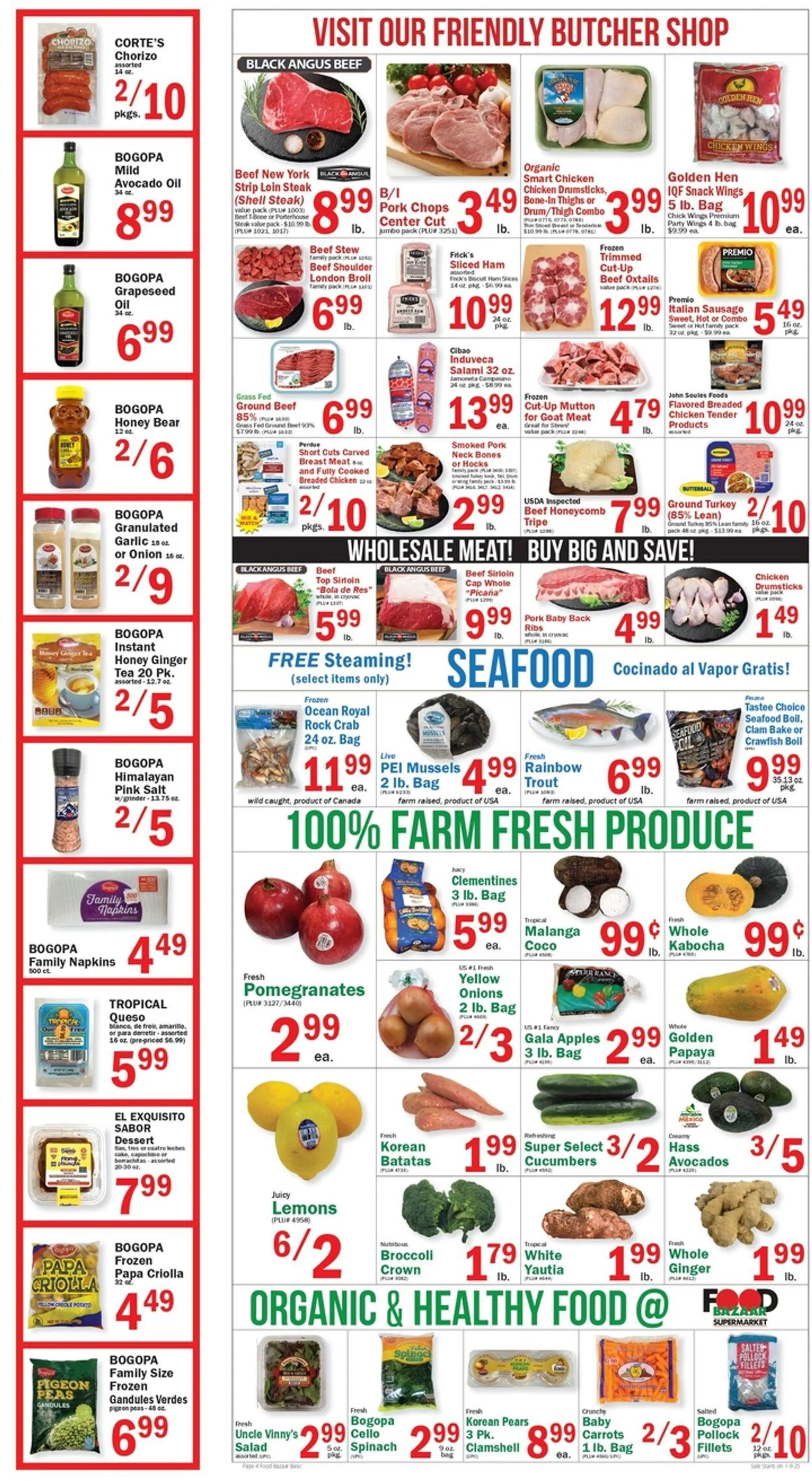 Weekly ad Food Bazaar Current weekly ad from January 9 to January 15 2025 - Page 4