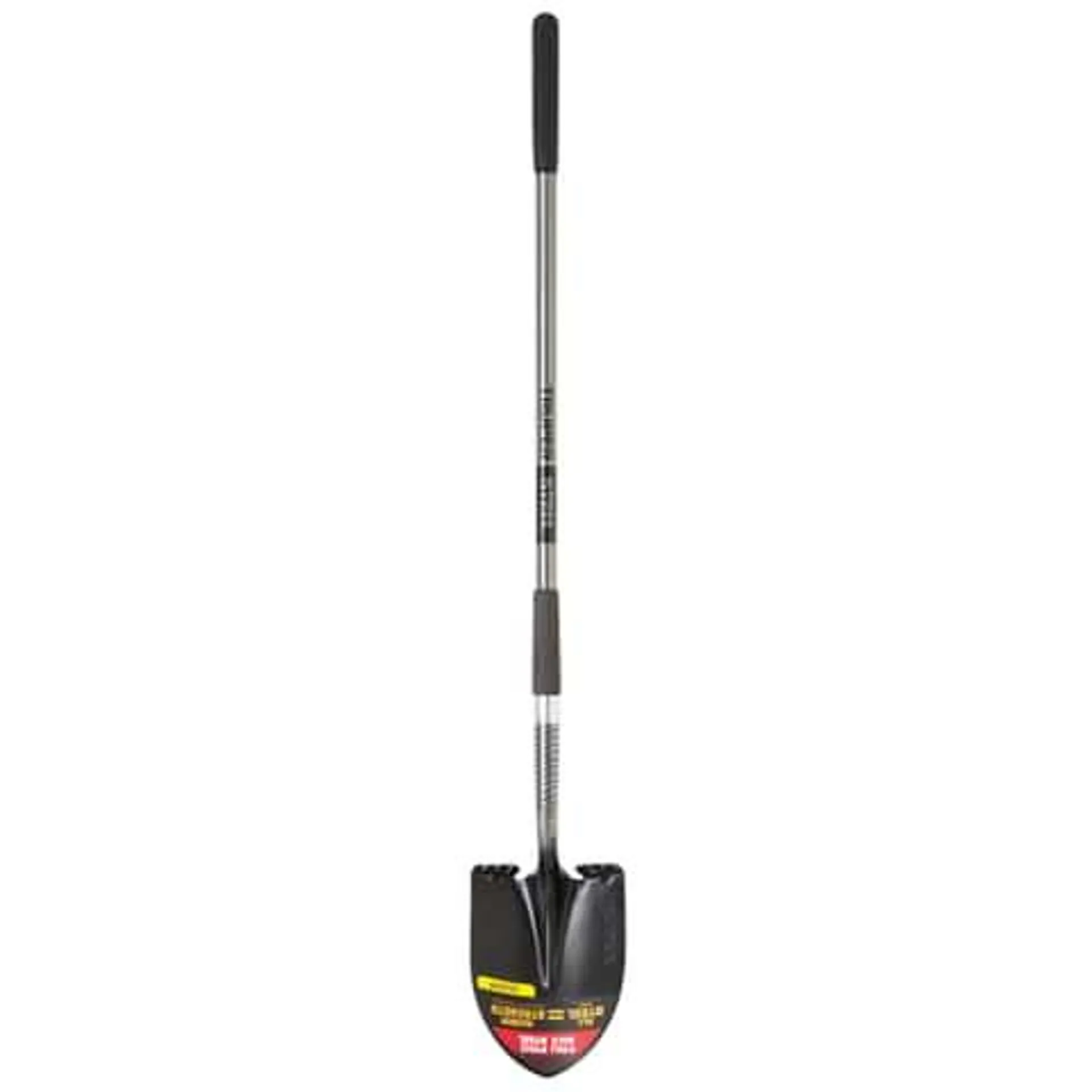 Truper Tru Pro 58 in. Steel Round Digging Shovel Steel Handle