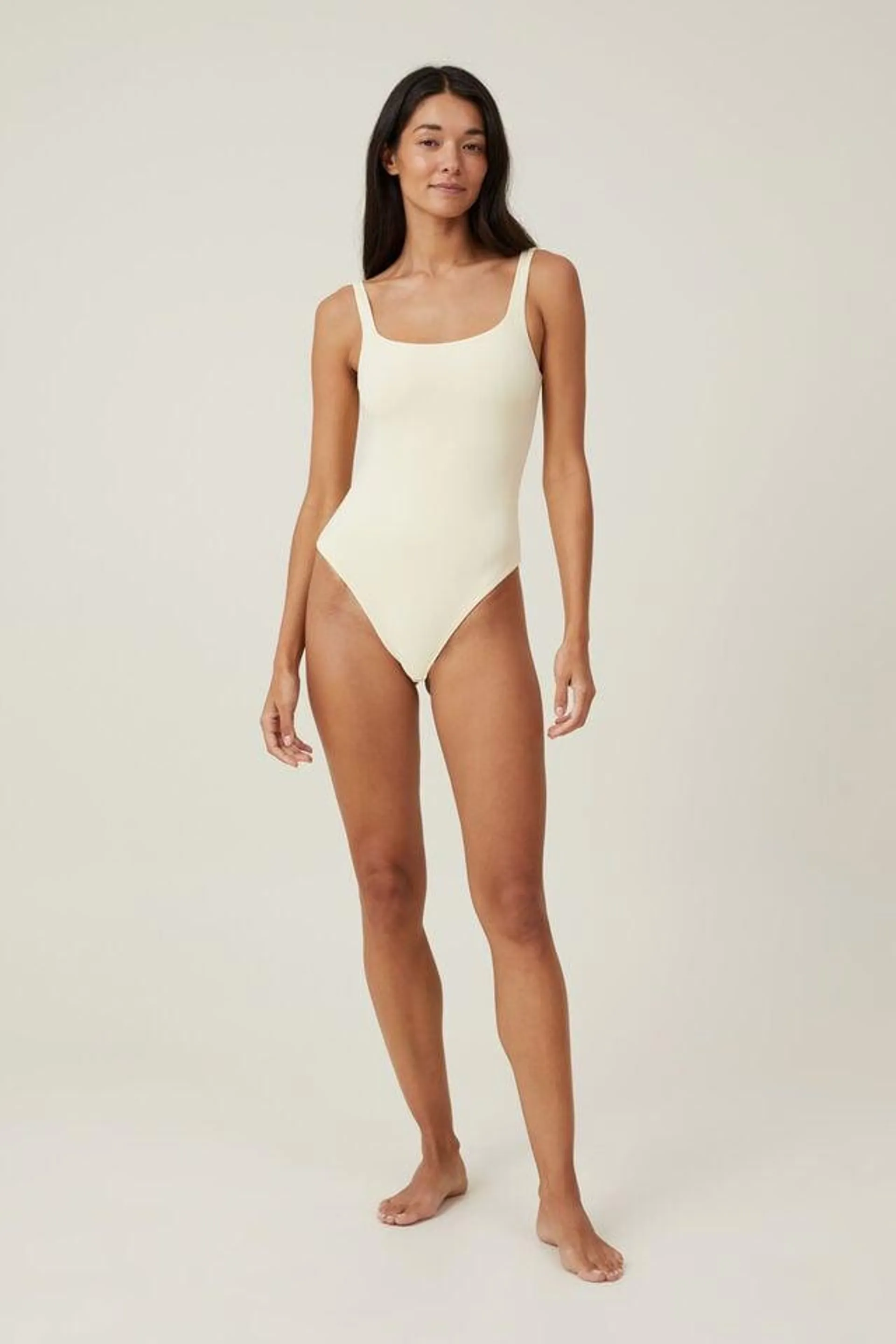 Soft Lounge Square Neck Bodysuit