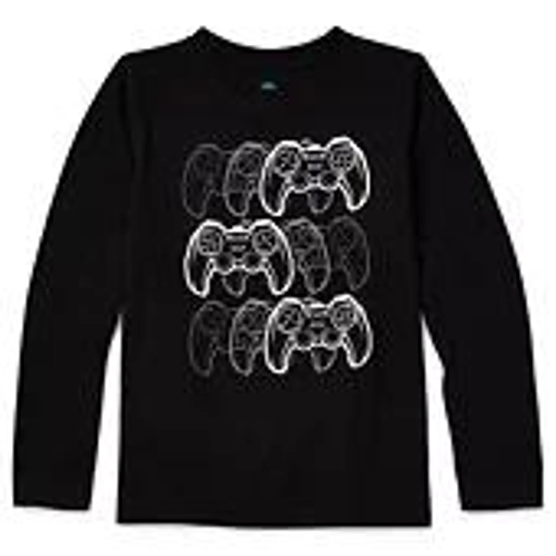 Thereabouts Little & Big Boys Crew Neck Long Sleeve Graphic T-Shirt