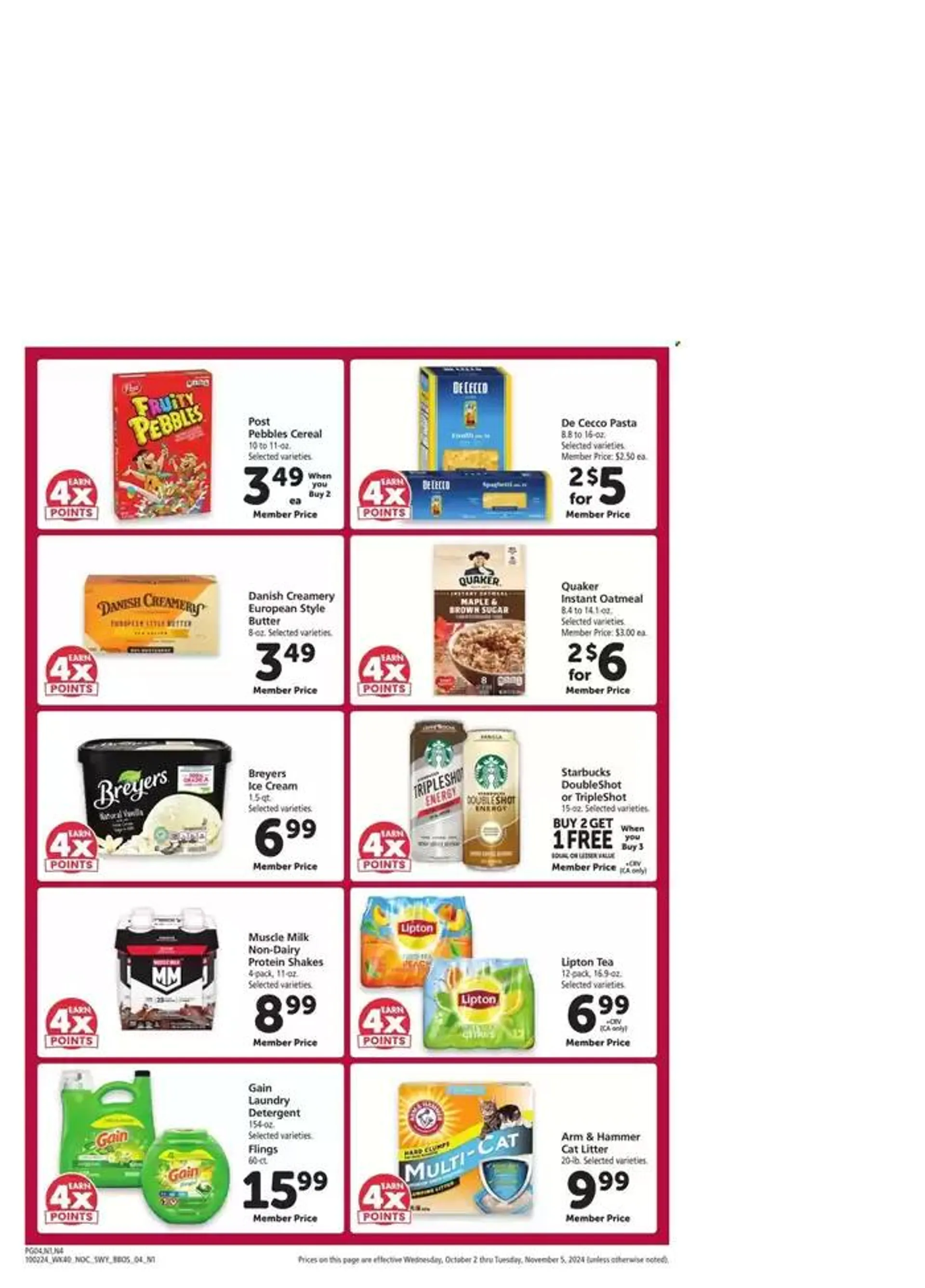 Weekly ad Exclusive bargains from October 2 to November 5 2024 - Page 7