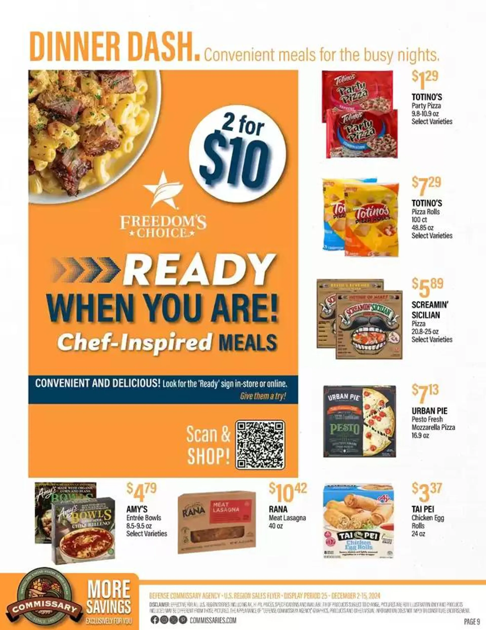 Weekly ad Flyer Commissary from December 2 to December 15 2024 - Page 9