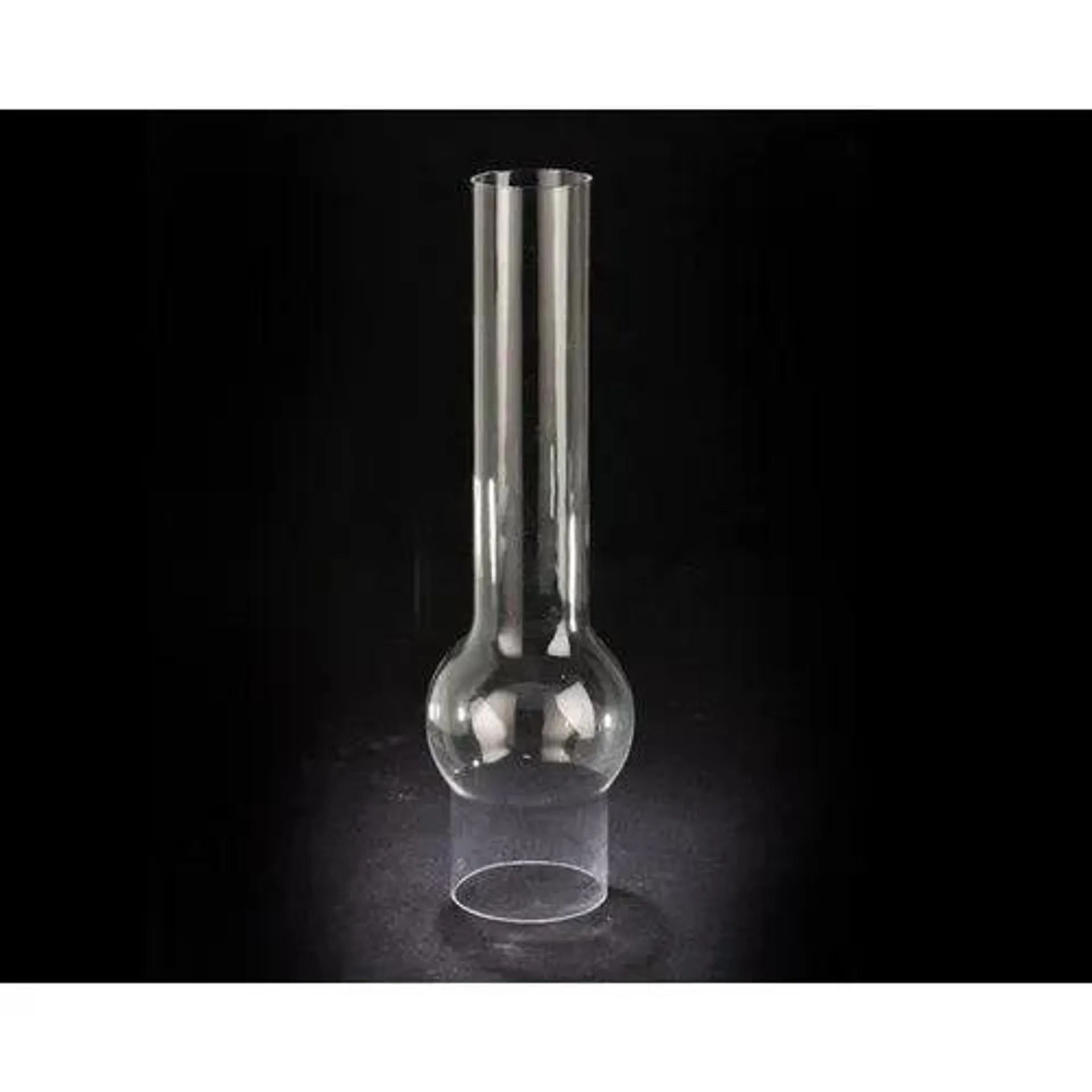 Clear Glass 12 Inch Oil Lamp Chimney