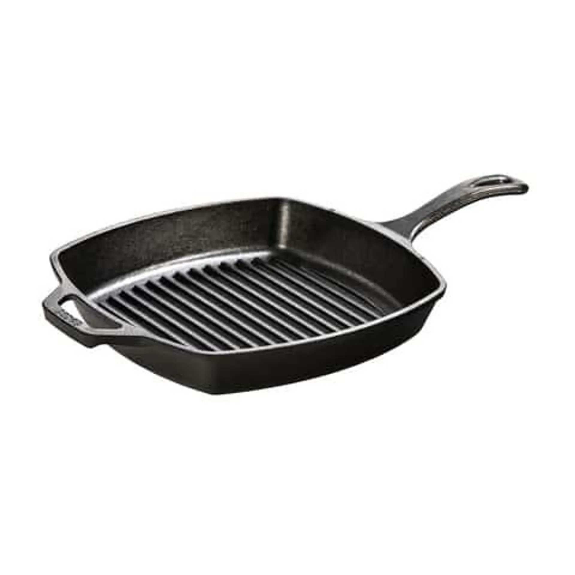 Lodge Cast Iron Grill Pan Black