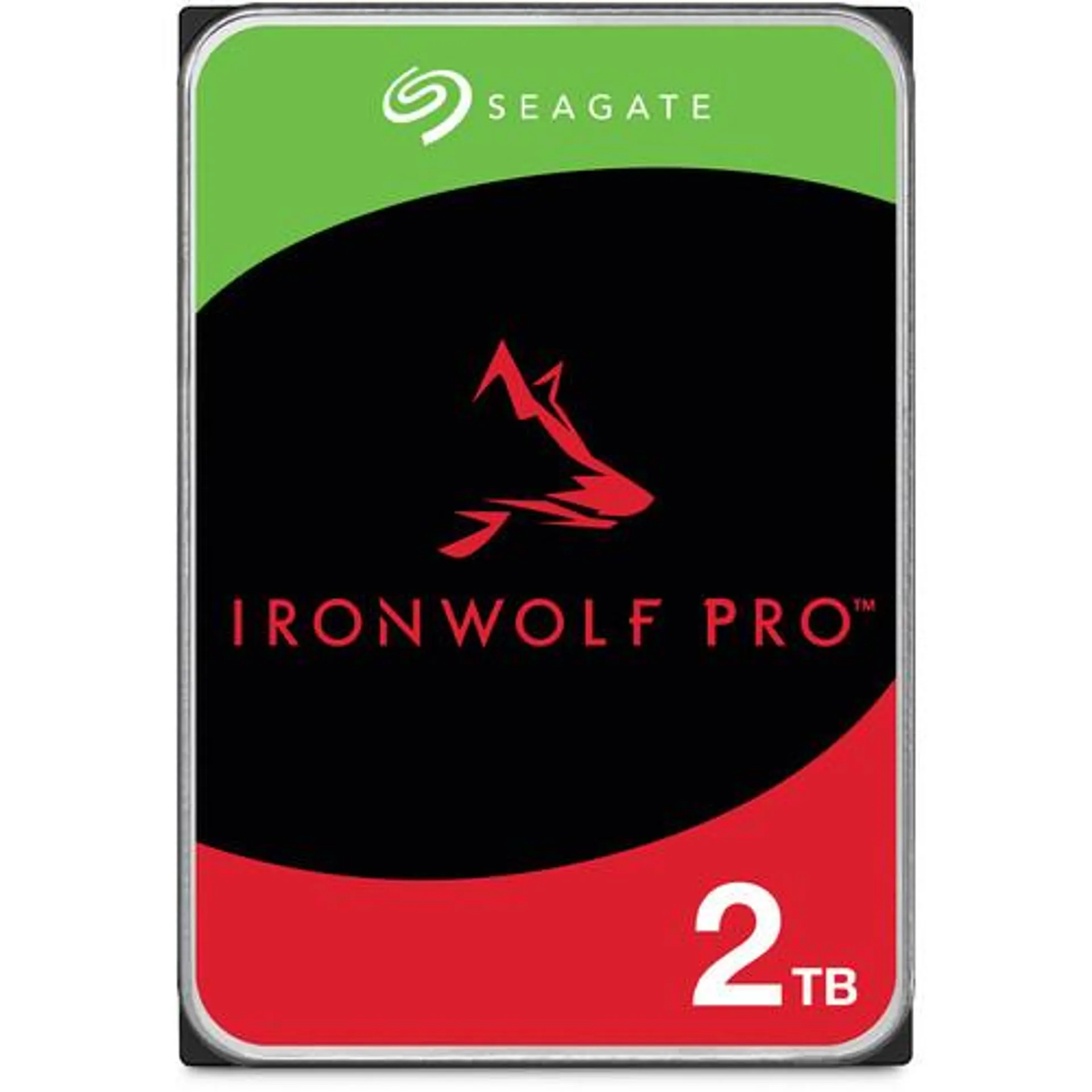 Seagate 2TB IronWolf Pro 7200 rpm SATA III 3.5" Internal NAS HDD (CMR)