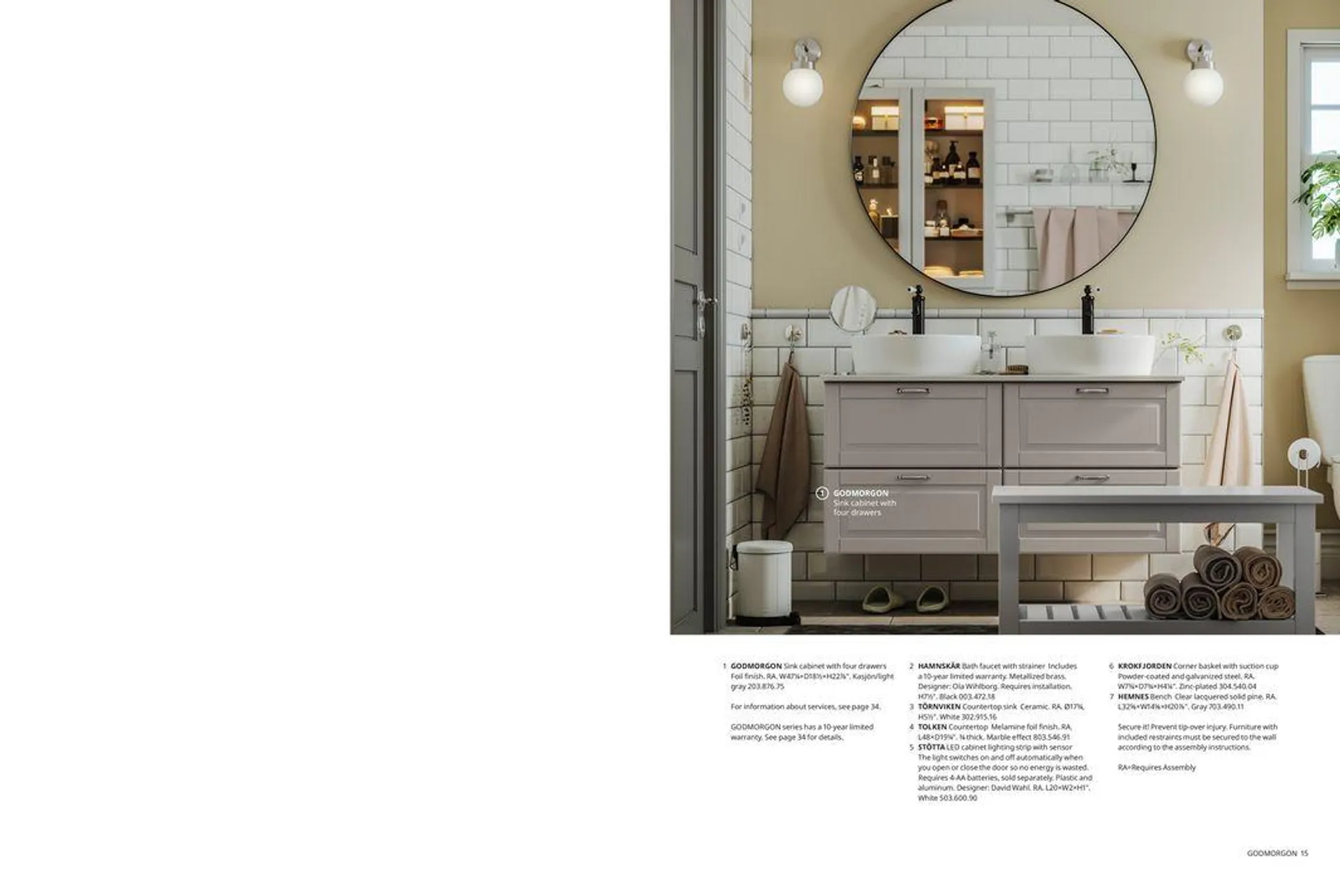 Weekly ad IKEA Bathroom 2023-2024 from January 9 to December 31 2024 - Page 15