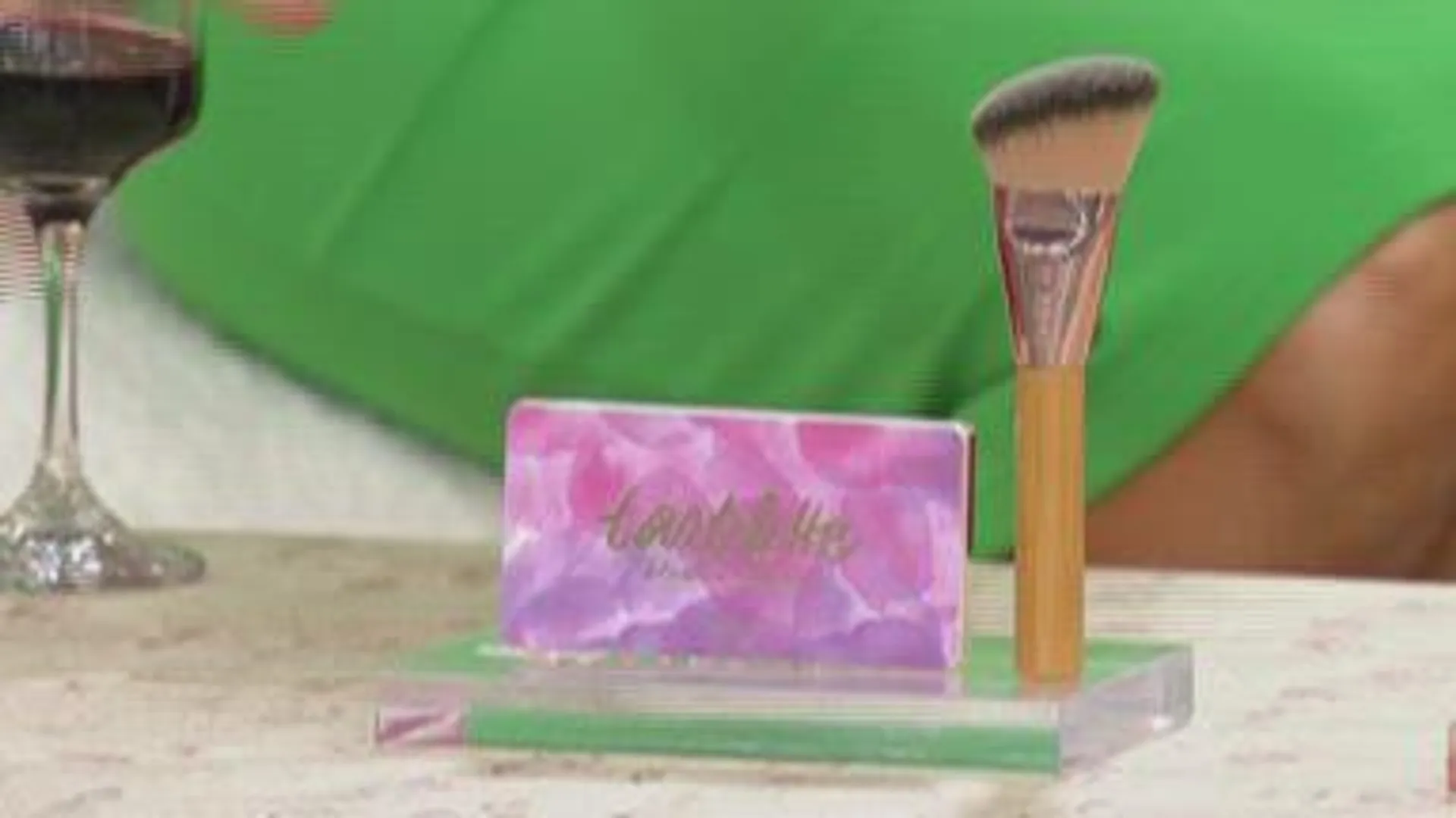 tarte Blush in Bloom Amazonian Clay Blush Palette and Brush