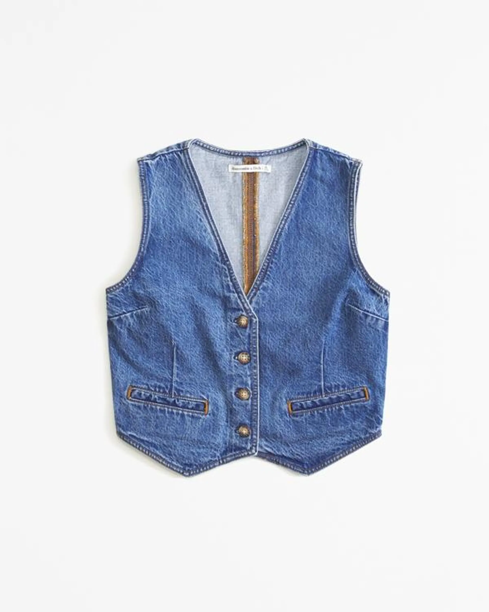 The A&F Mara Denim Vest