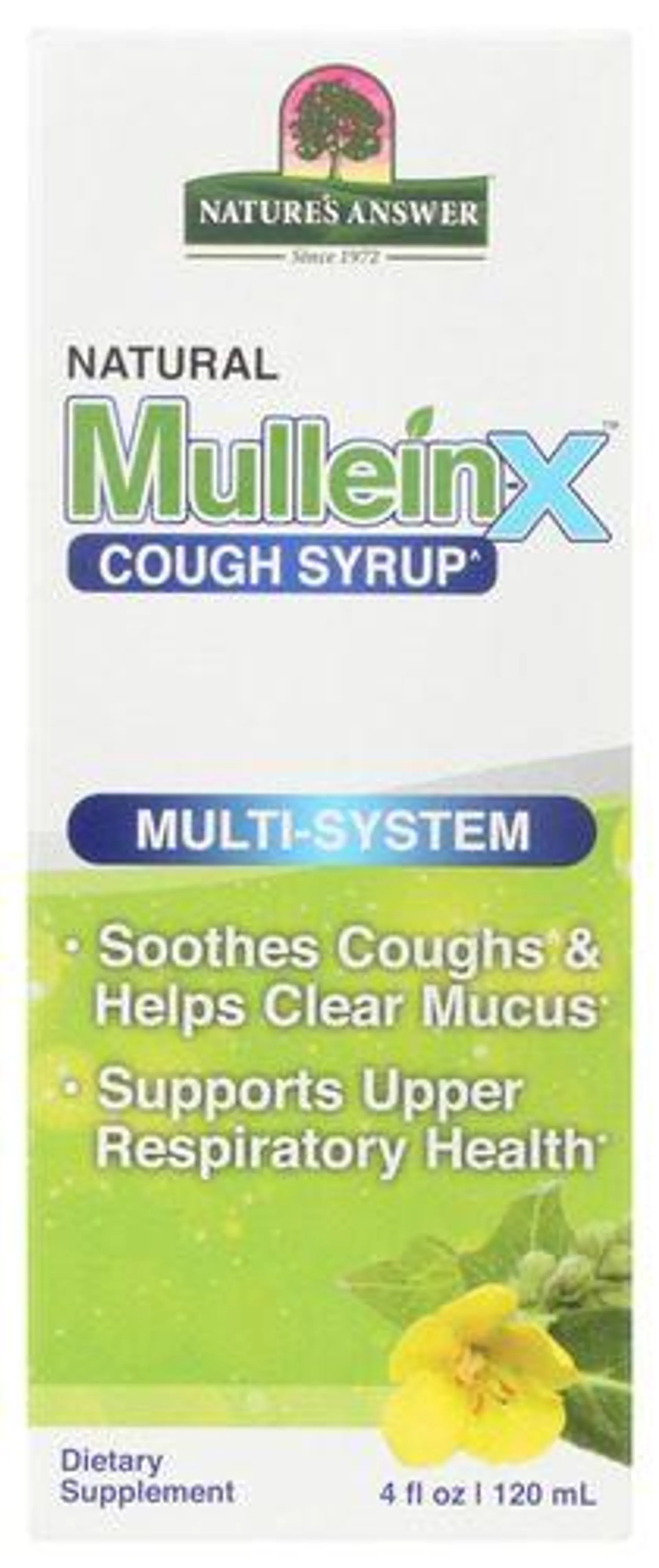 MULLEIN-X COUGH SYRUP