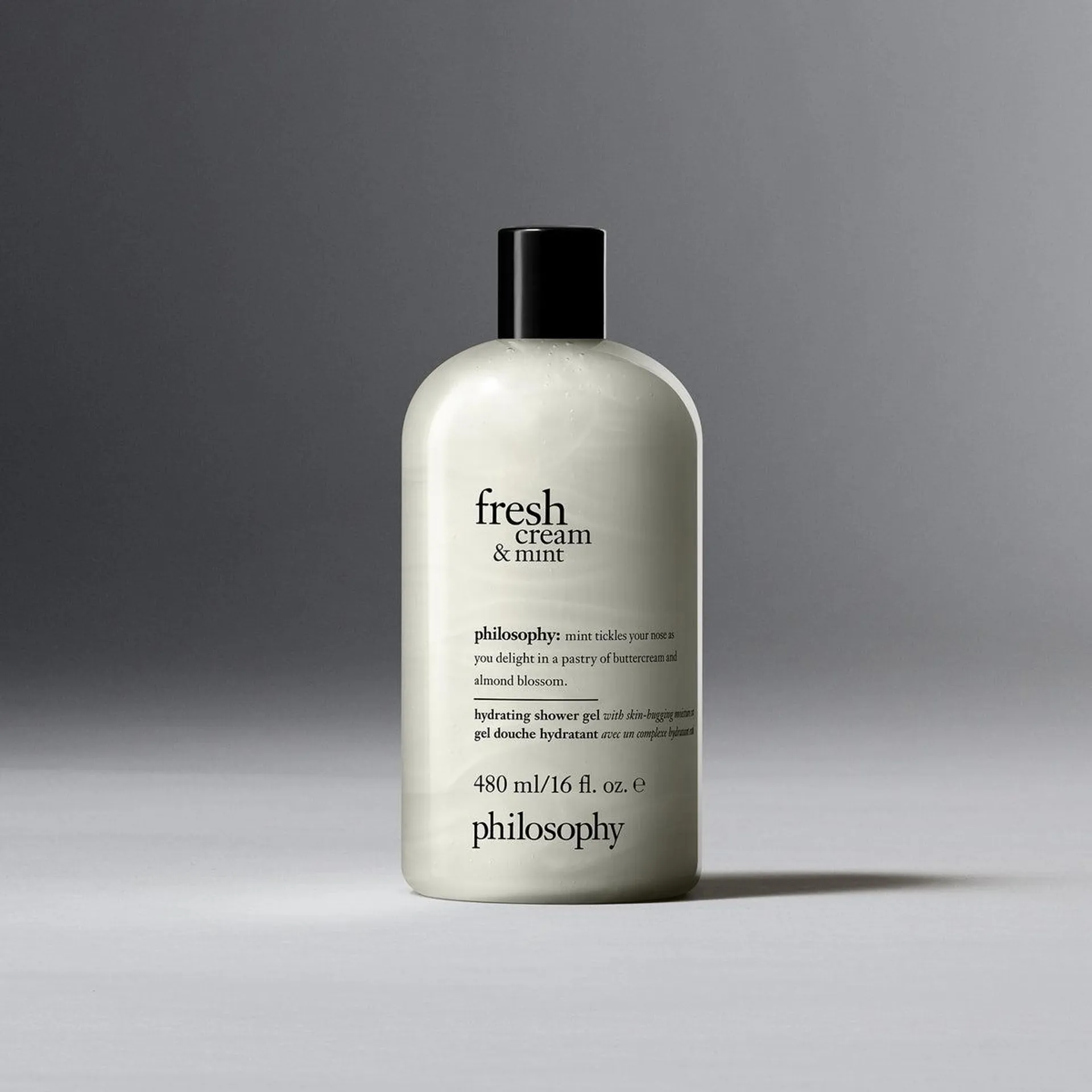 fresh cream & mint hydrating shower gel