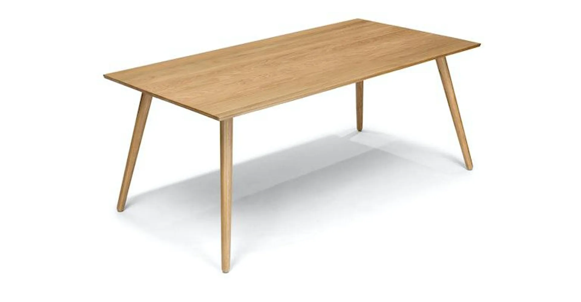 Seno Oak Dining Table for 6