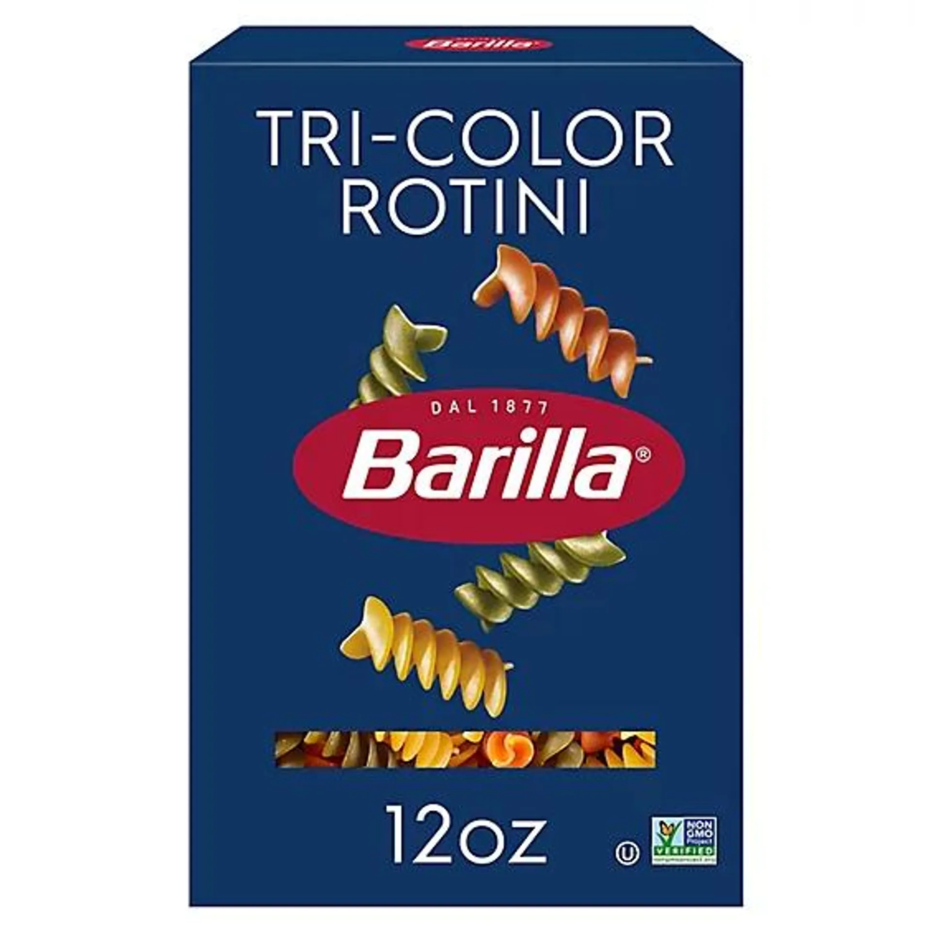 Barilla Tri Color Rotini Pasta - 12 Oz