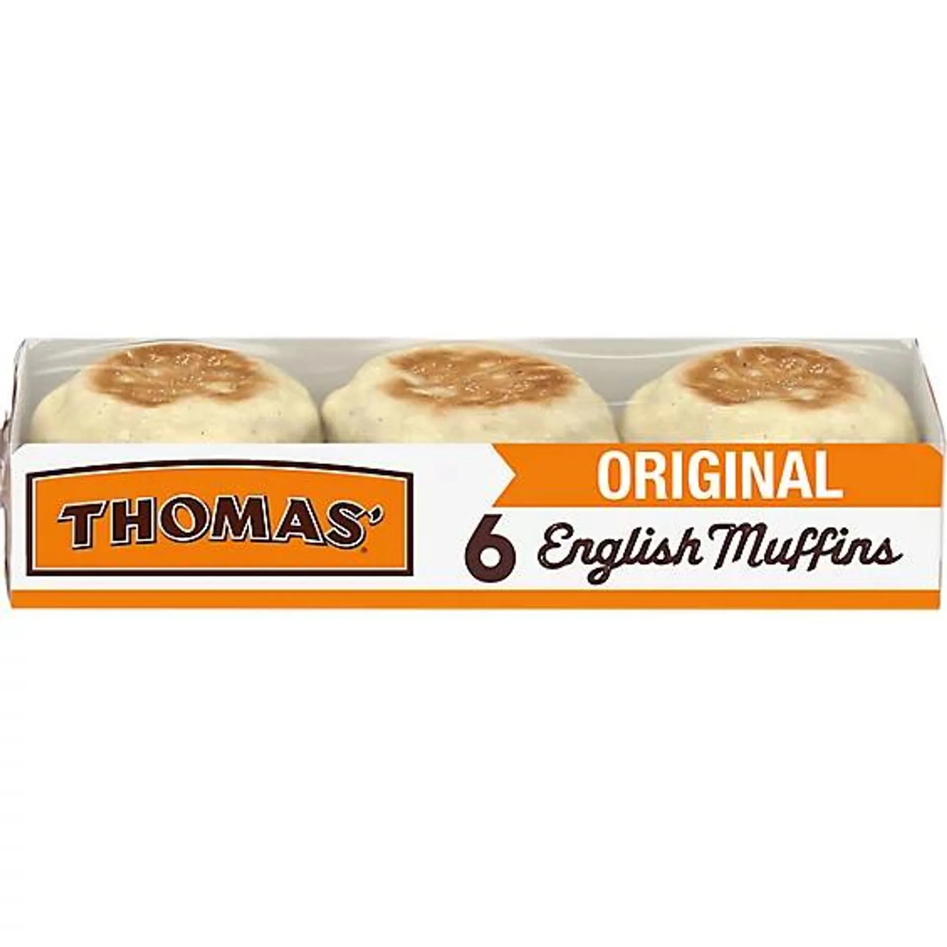 Thomas' Original Nooks & Crannies English Muffins - 6 Count