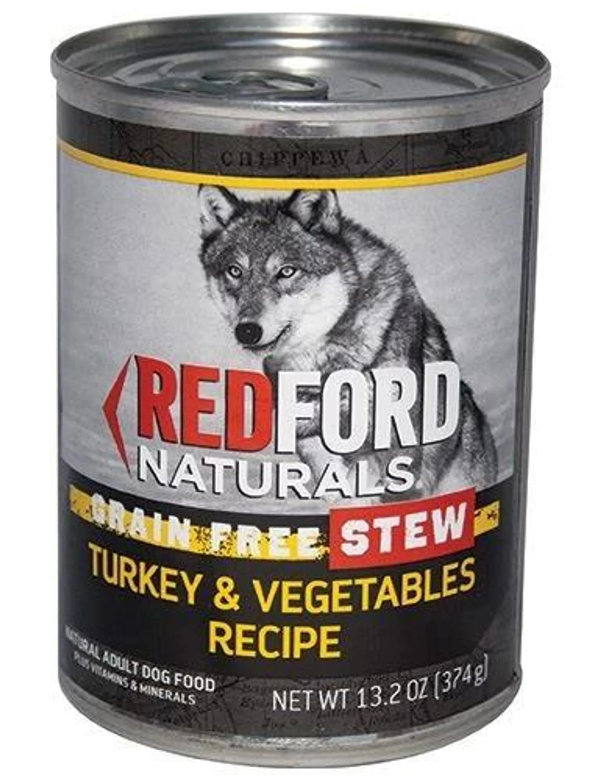 Redford Naturals Grain Free Stew Turkey & Vegetables Recipe Adult Dog Food, 13.2 Ounces