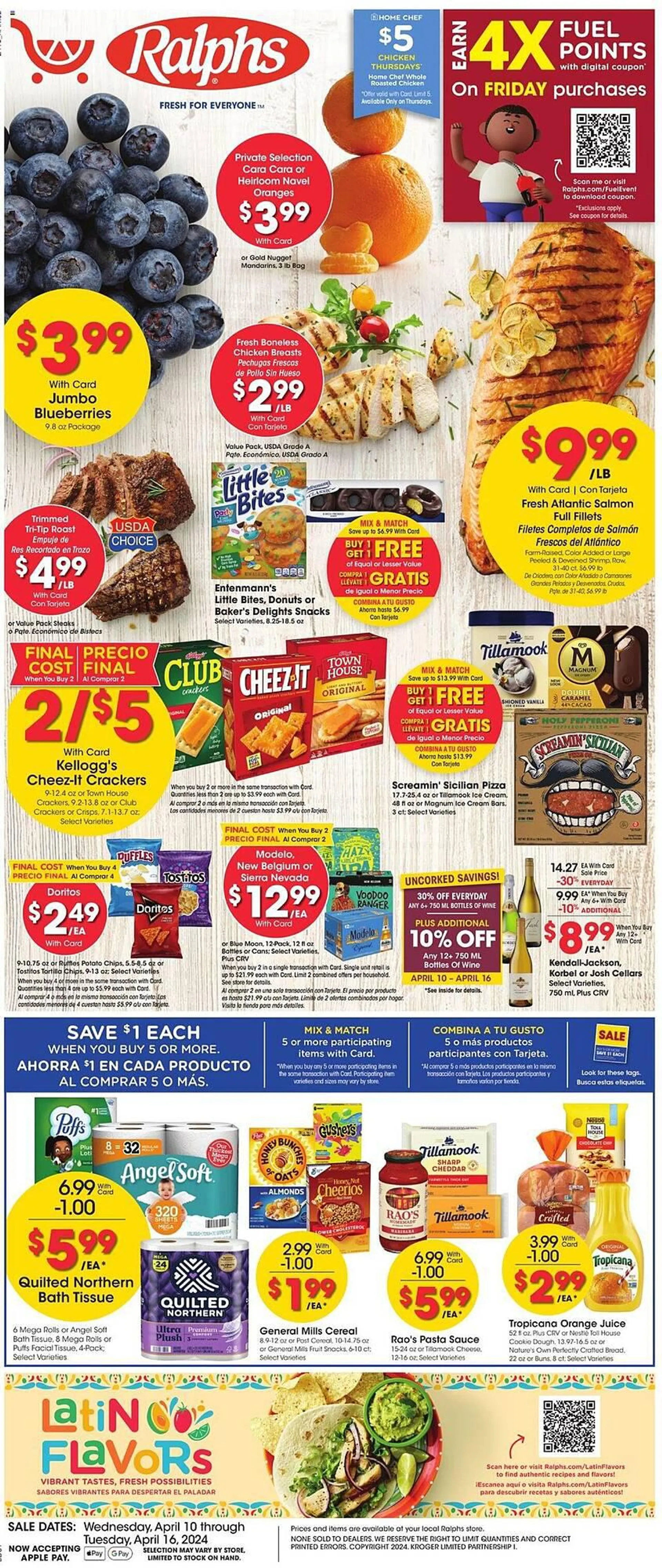 Weekly ad Ralphs Weekly Ad from April 10 to April 16 2024 - Page 