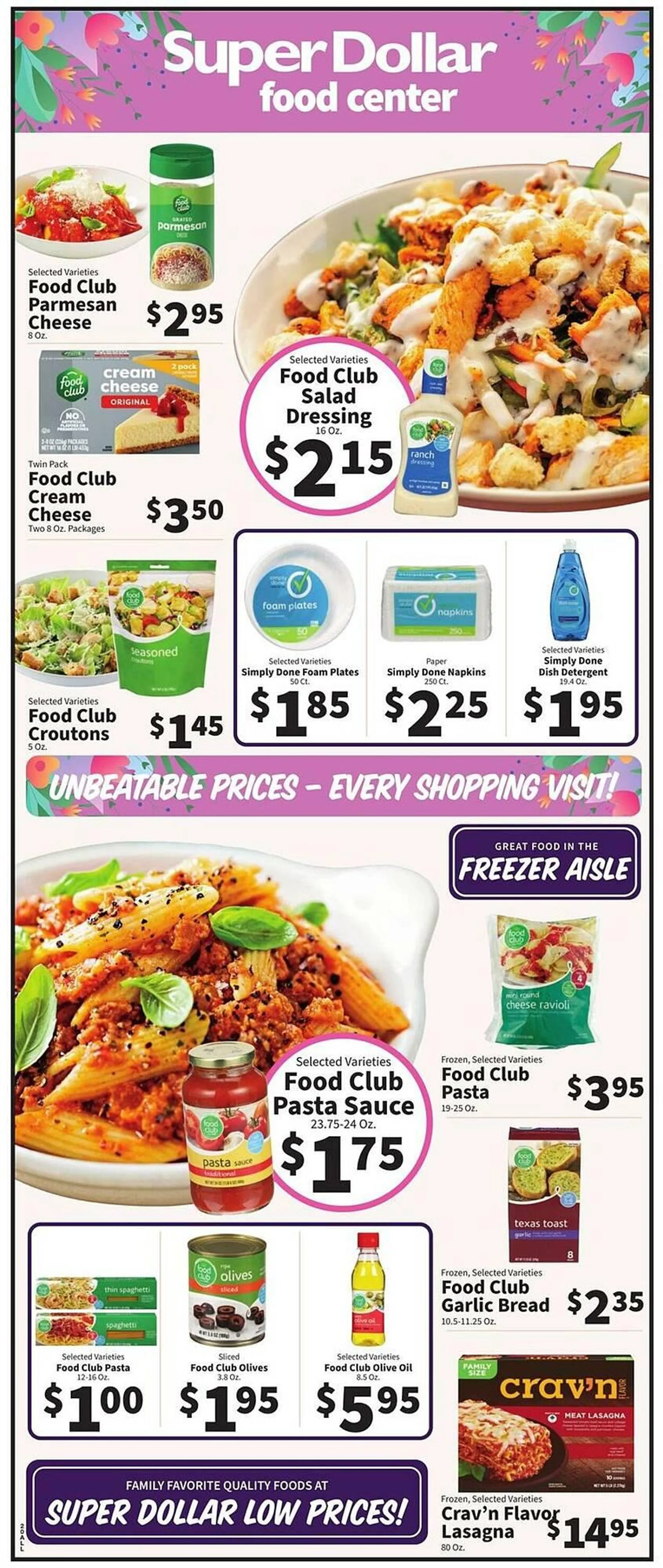 Weekly ad Super Dollar Food Center Weekly Ad from May 7 to May 13 2025 - Page 2