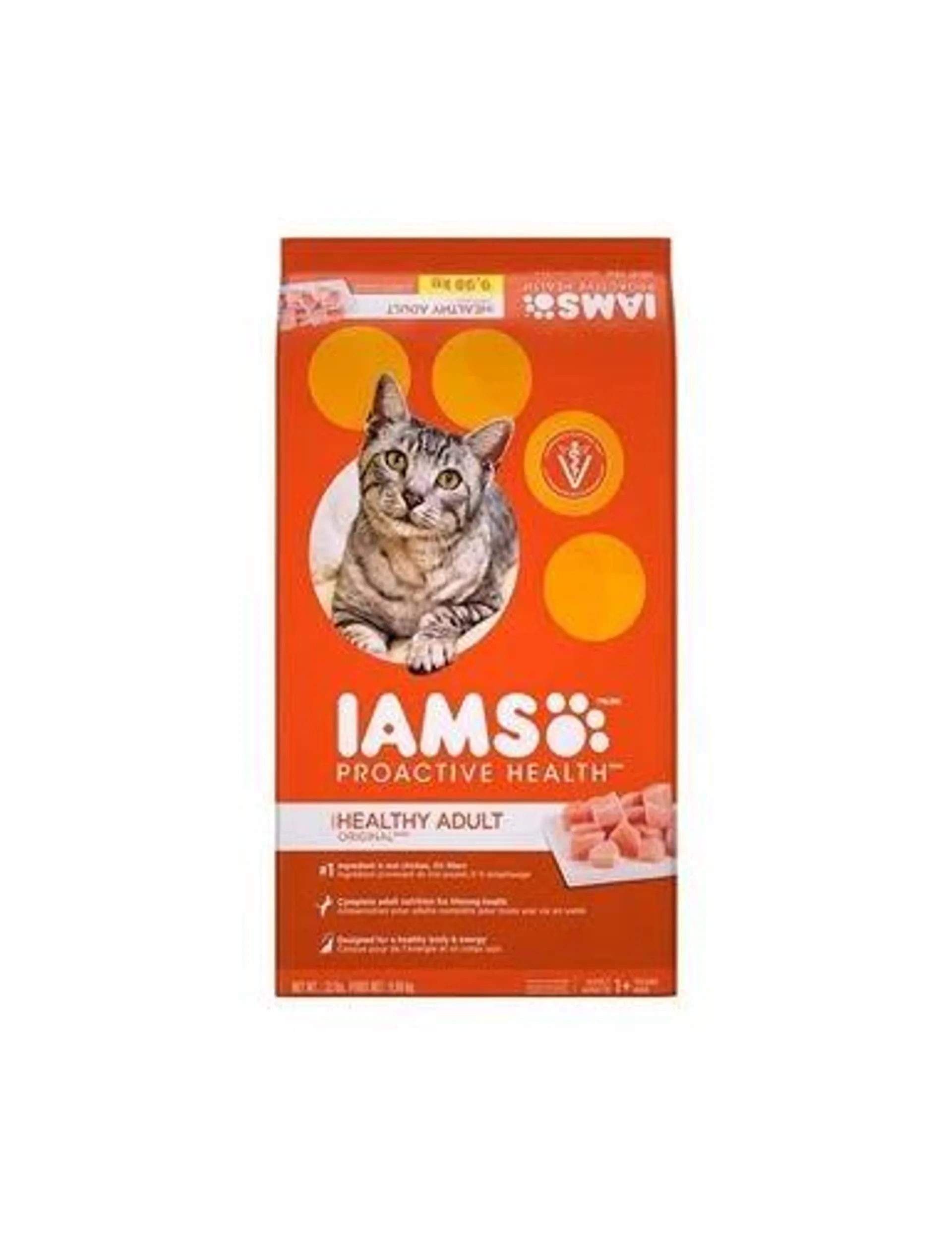 Iams Proactive Health Chicken Adult Dry Cat Food, 22 Pounds