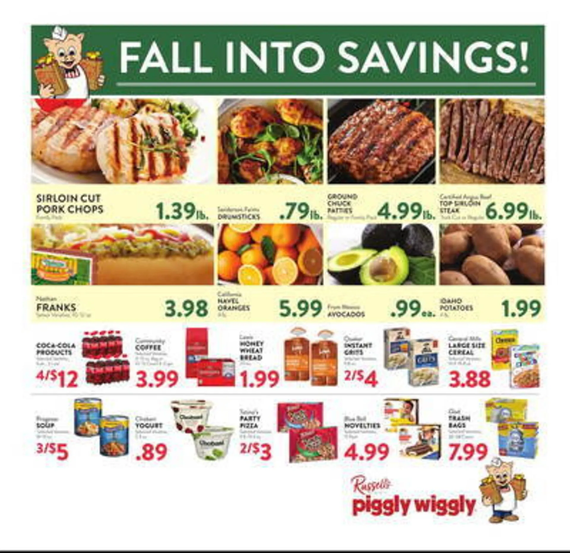 Weekly ad Piggly Wiggly Weekly Ad from October 30 to November 5 2024 - Page 1