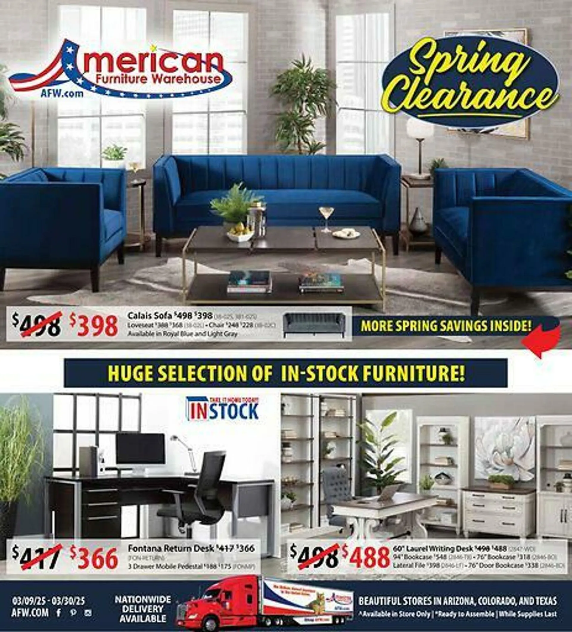 Weekly ad American Furniture Warehouse Current weekly ad from June 22 to July 6 2025 - Page 1