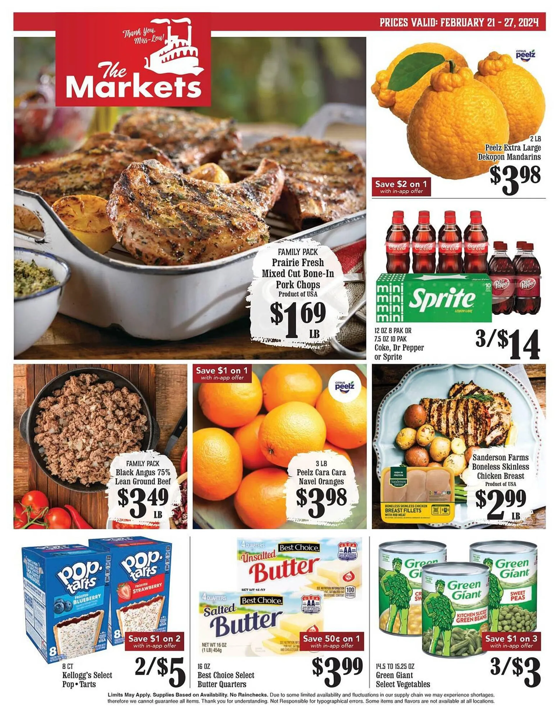 Weekly ad The Markets Weekly Ad from February 21 to February 27 2024 - Page 