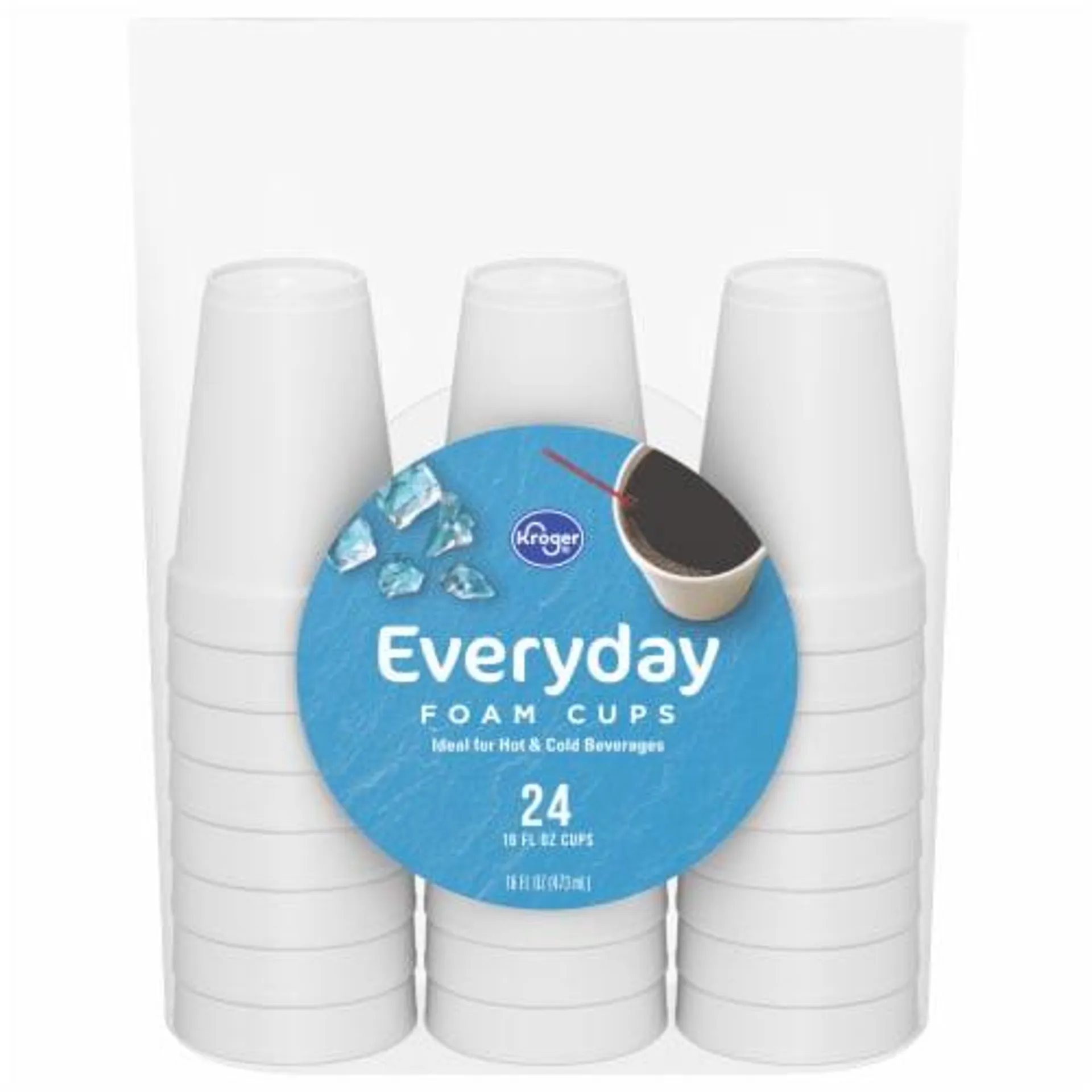 Kroger® Foam Cups - 24 Count