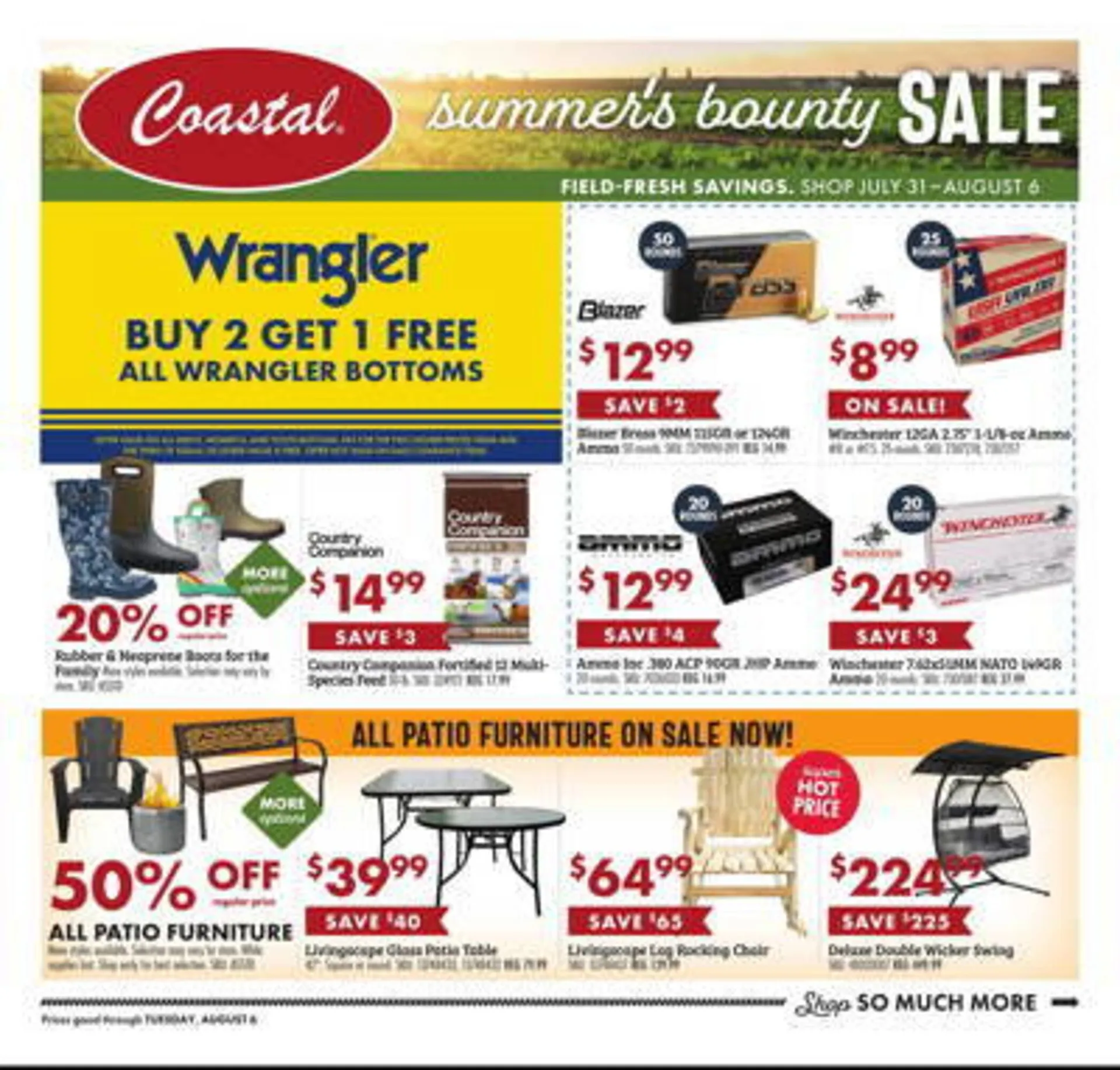 Coastal Farm & Ranch Weekly Ad - 1