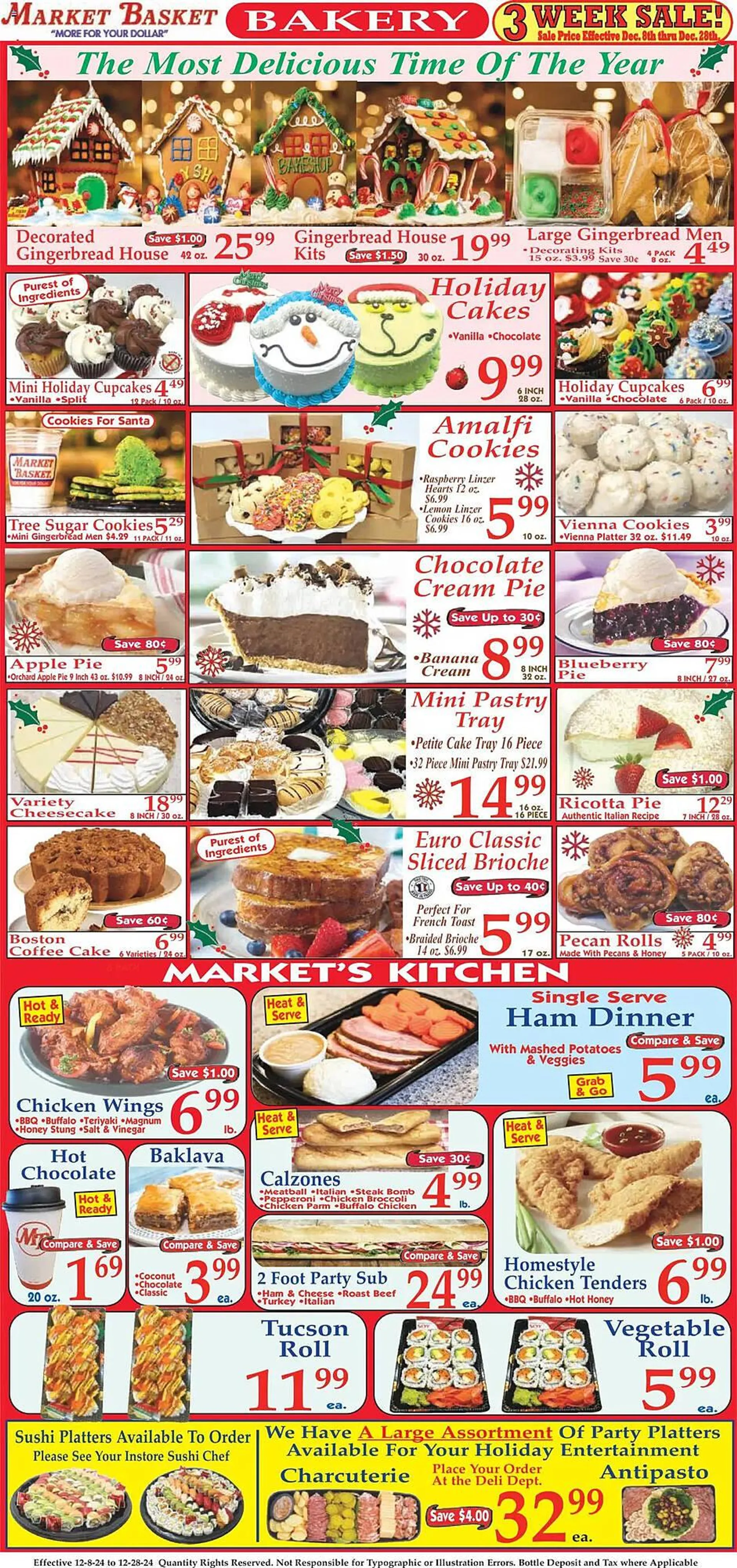 Weekly ad Market Basket Weekly Ad from December 8 to December 28 2024 - Page 8