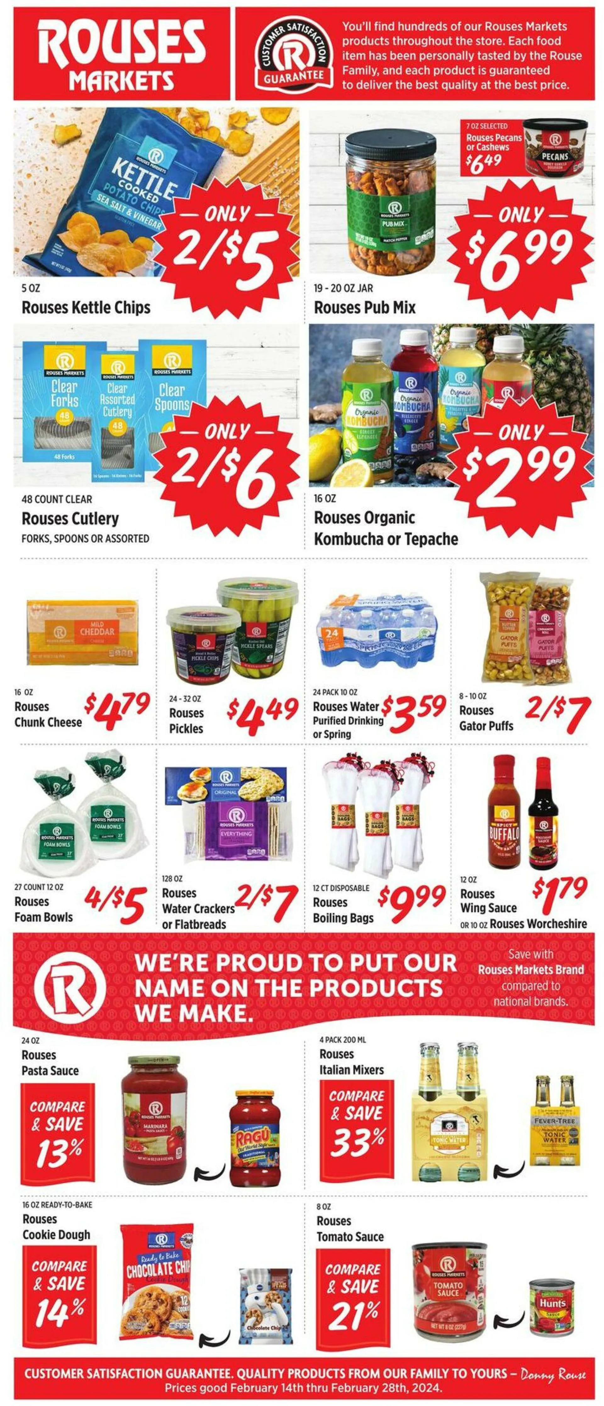 Weekly ad Rouses Current weekly ad from February 14 to February 28 2024 - Page 