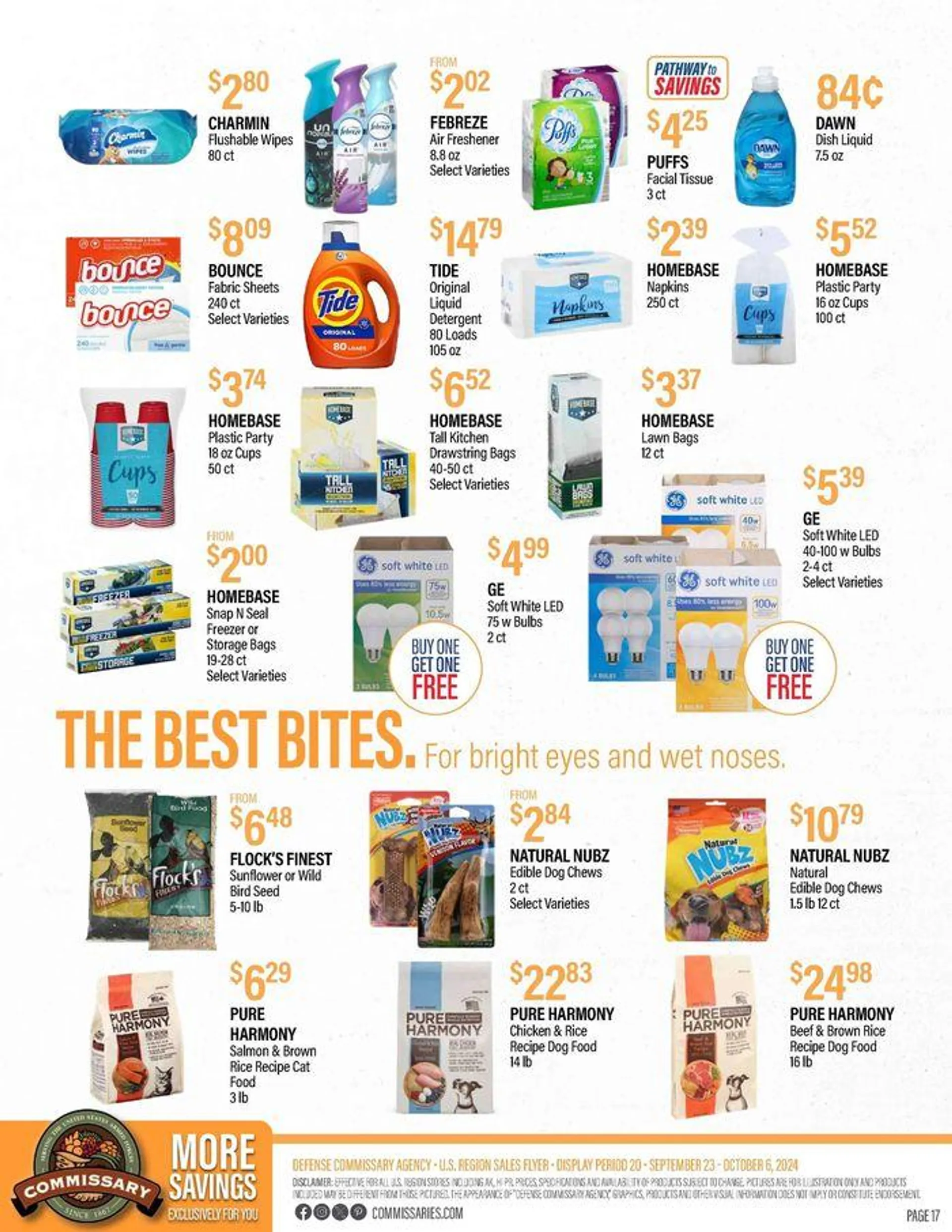 Weekly ad Flyer Commissary from September 23 to October 6 2024 - Page 17