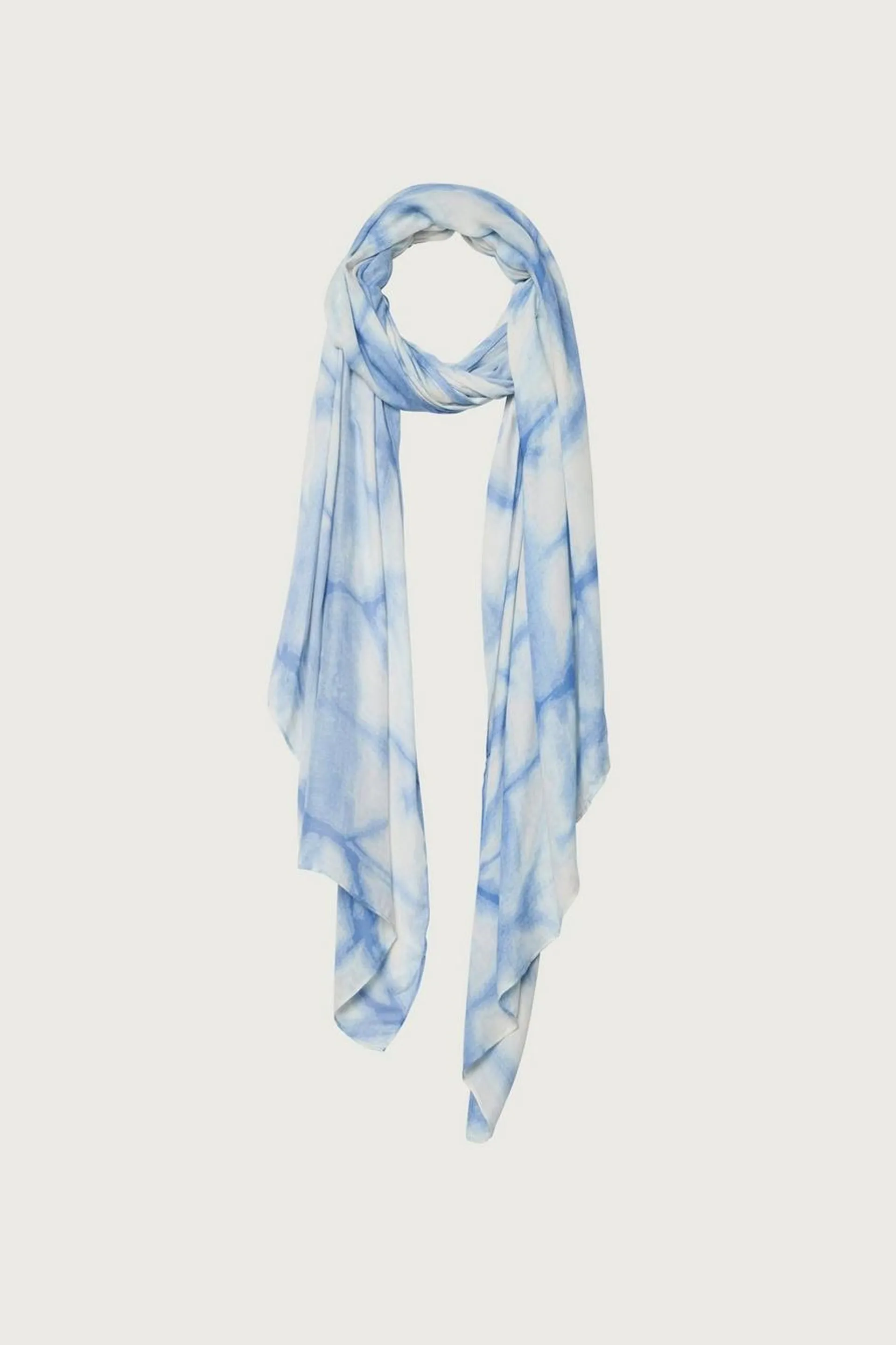 indigo scarf