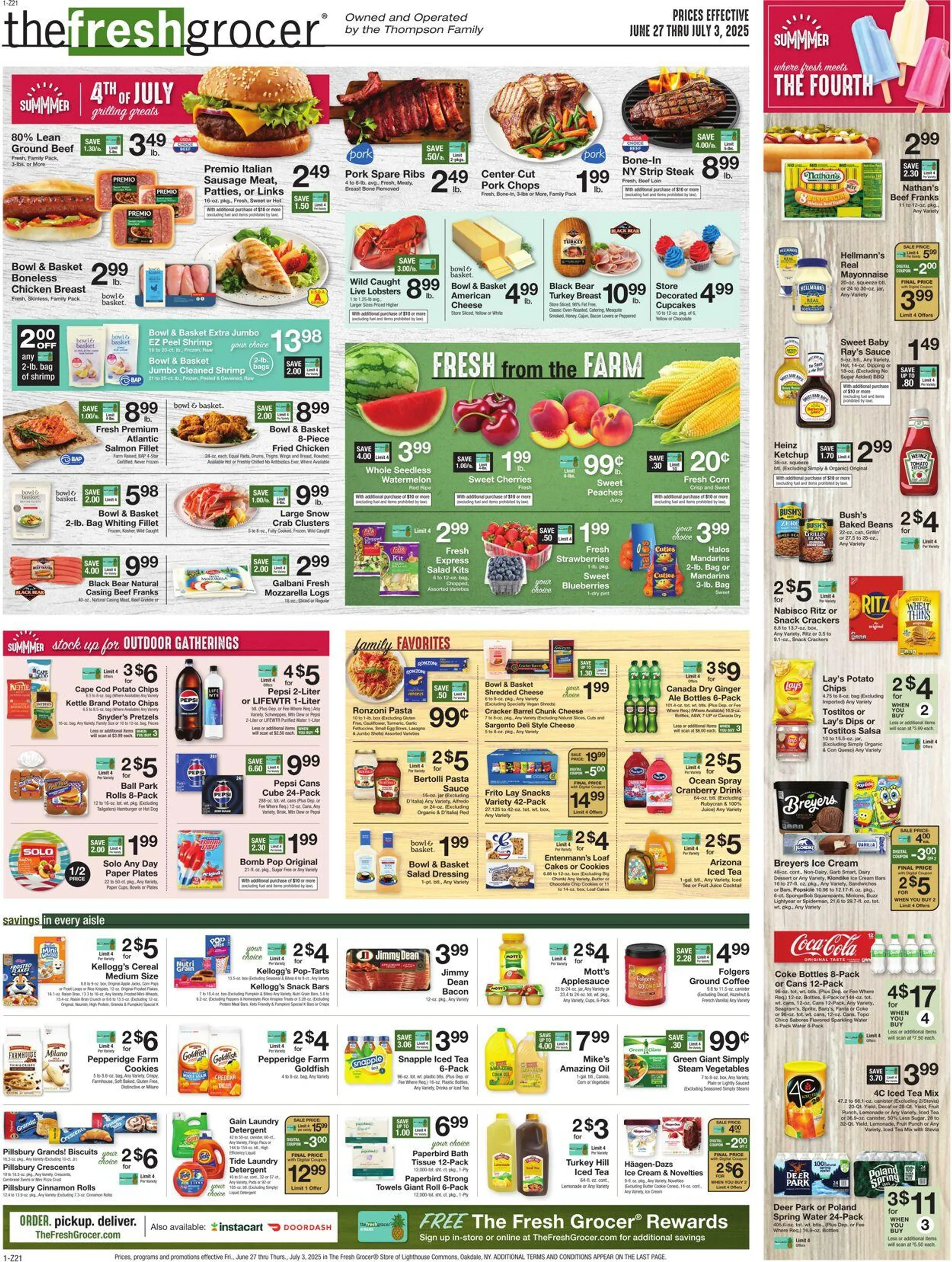 Weekly ad Gerrity's Supermarkets Current weekly ad from June 26 to July 3 2025 - Page 1
