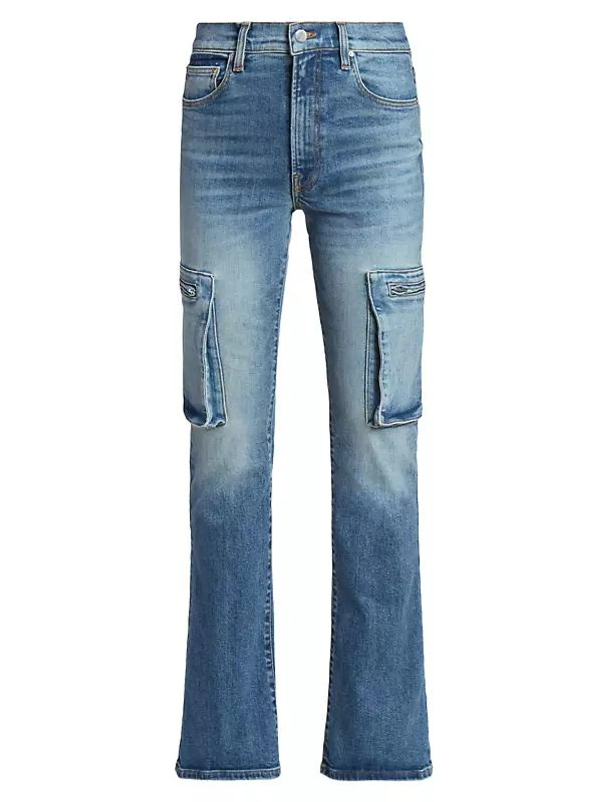 Cargo Flare Jeans