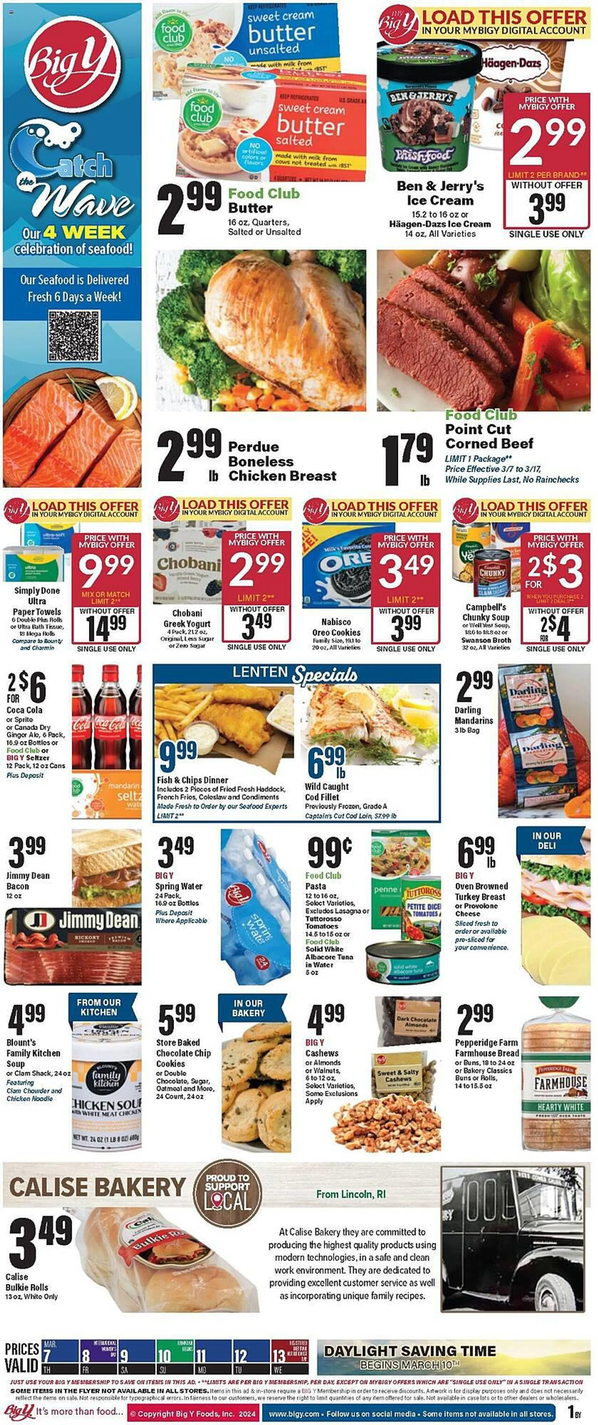 Weekly ad Big Y Weekly Ad from March 7 to March 13 2024 - Page 1