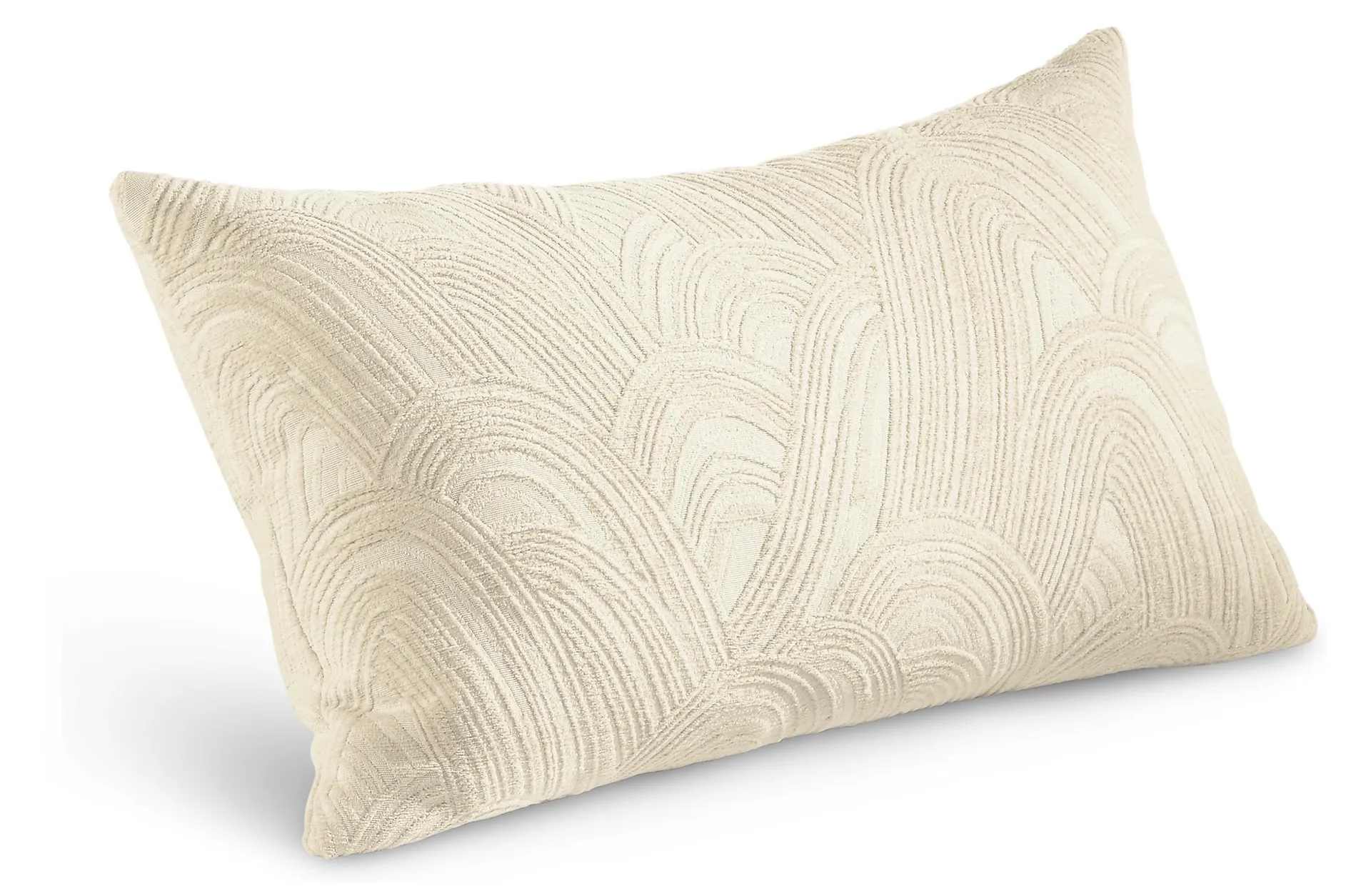 Bergman 20w 13h Throw Pillow Cover in Ivory