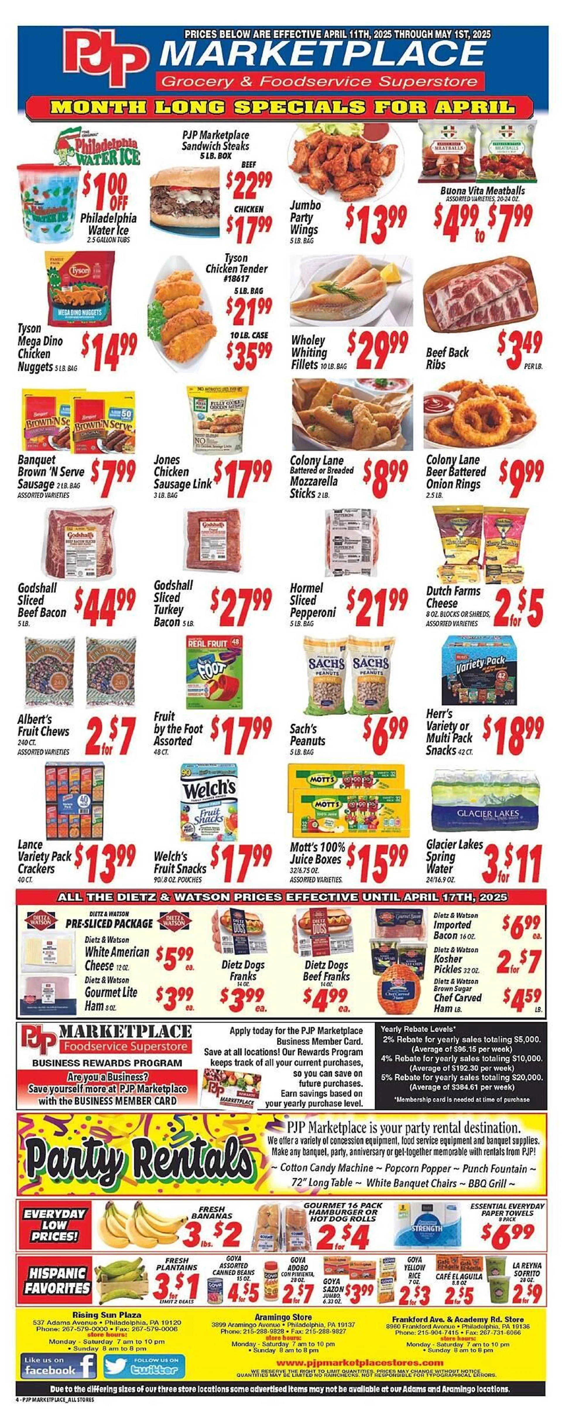 PJP Marketplace Weekly Ad - 1